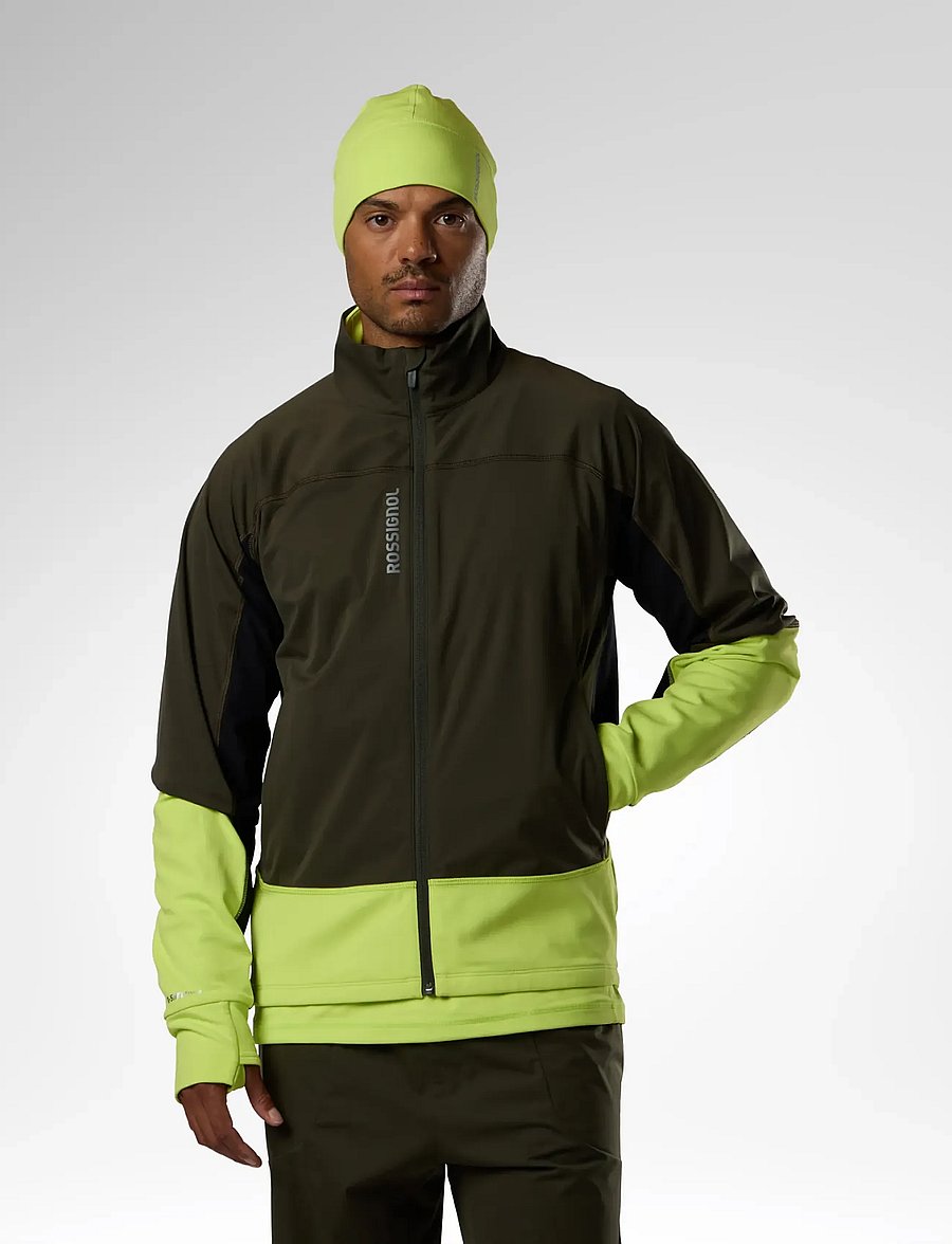 ROSSIGNOL - M VENON SOFTSHELL JACKET - friluftsjakker - olive shadow - 0