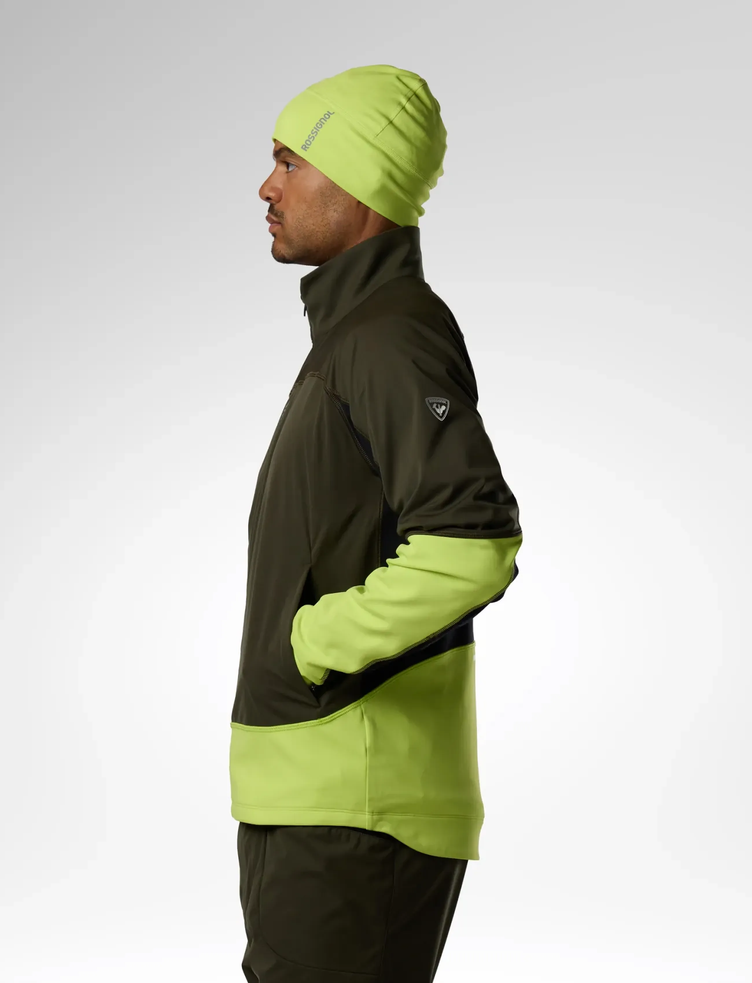 ROSSIGNOL - M VENON SOFTSHELL JACKET - friluftsjakker - olive shadow - 4