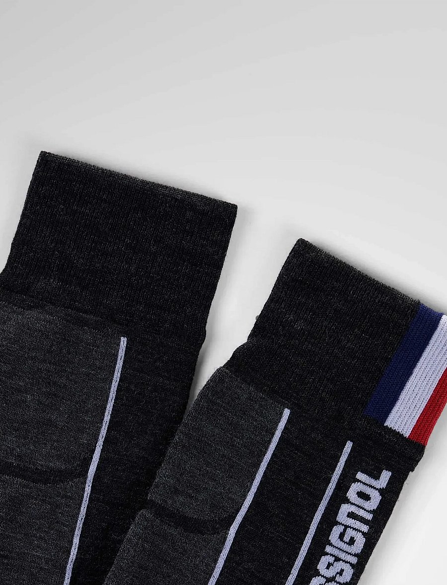 ROSSIGNOL - M INTERMEDIATE SKI SOCKS - black - 1