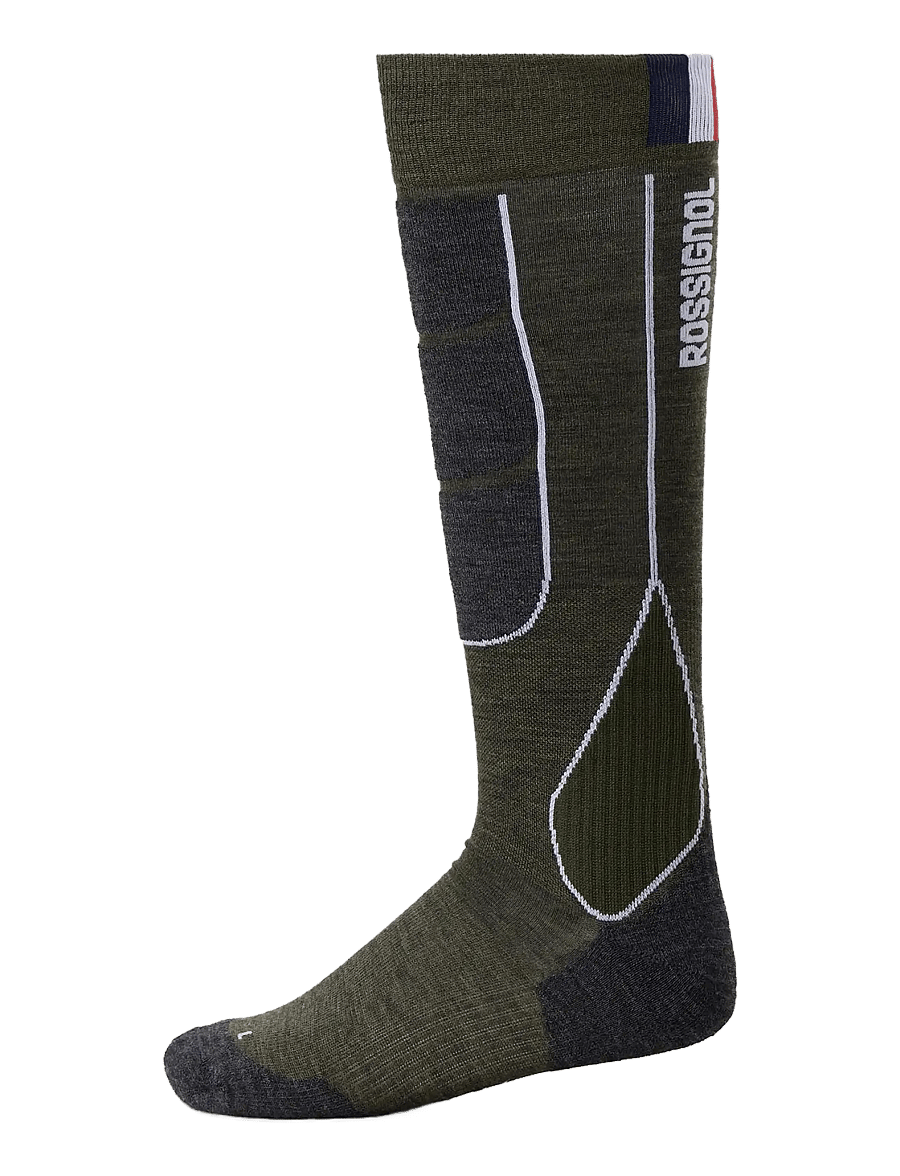 ROSSIGNOL - M INTERMEDIATE SKI SOCKS - olive shadow - 0