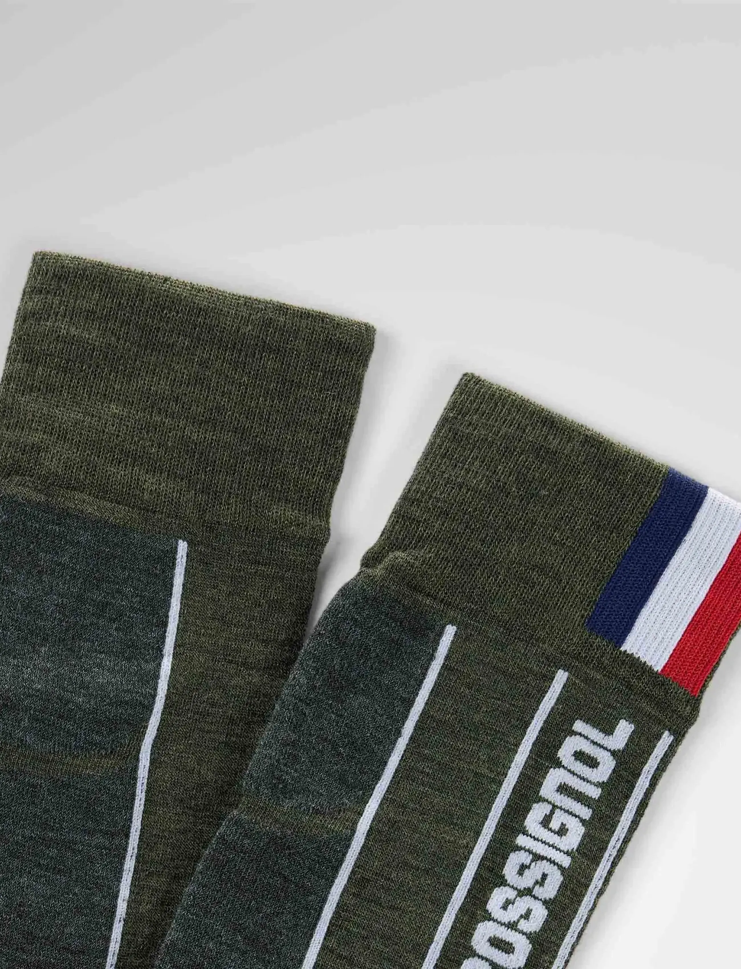 ROSSIGNOL - M INTERMEDIATE SKI SOCKS - olive shadow - 1