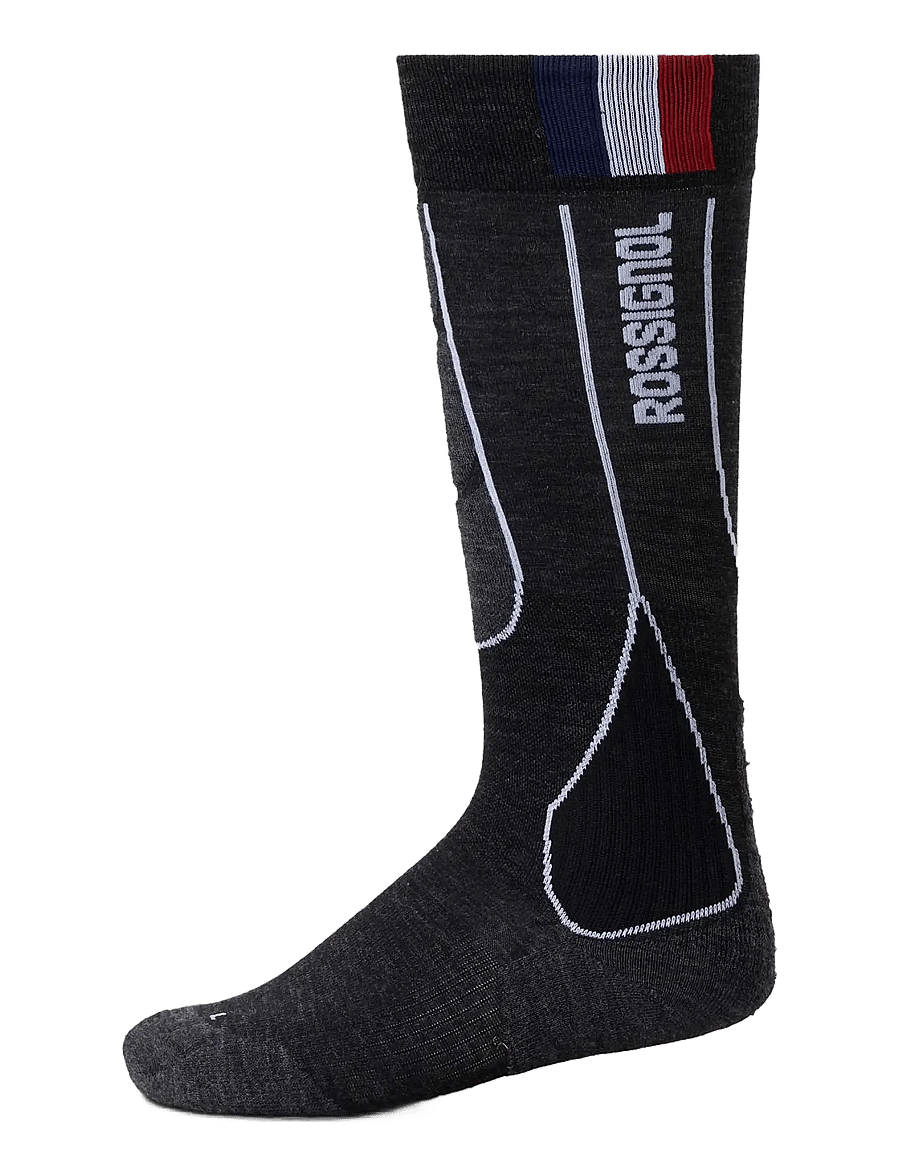ROSSIGNOL - W INTERMEDIATE SKI SOCKS - strümpfe - black - 0