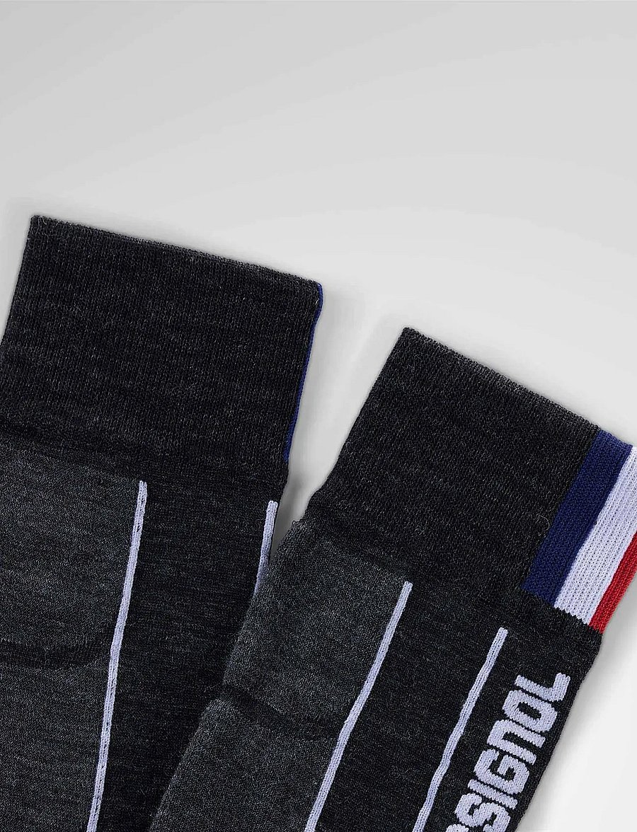 ROSSIGNOL - W INTERMEDIATE SKI SOCKS - strümpfe - black - 2