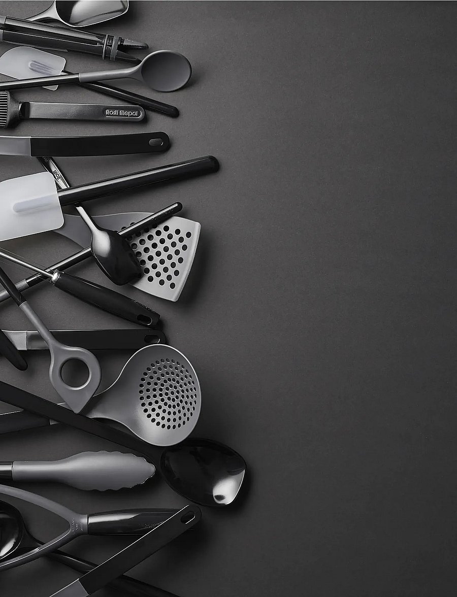 Rosti - Pastry brush Classic Black Silicone - backzubehör - black - 3