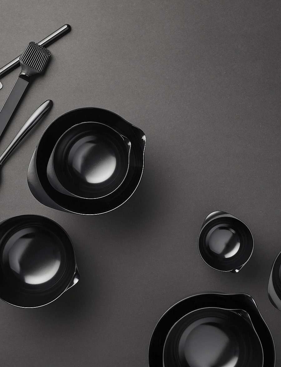 Rosti - Pastry brush Classic Black Silicone - backzubehör - black - 4