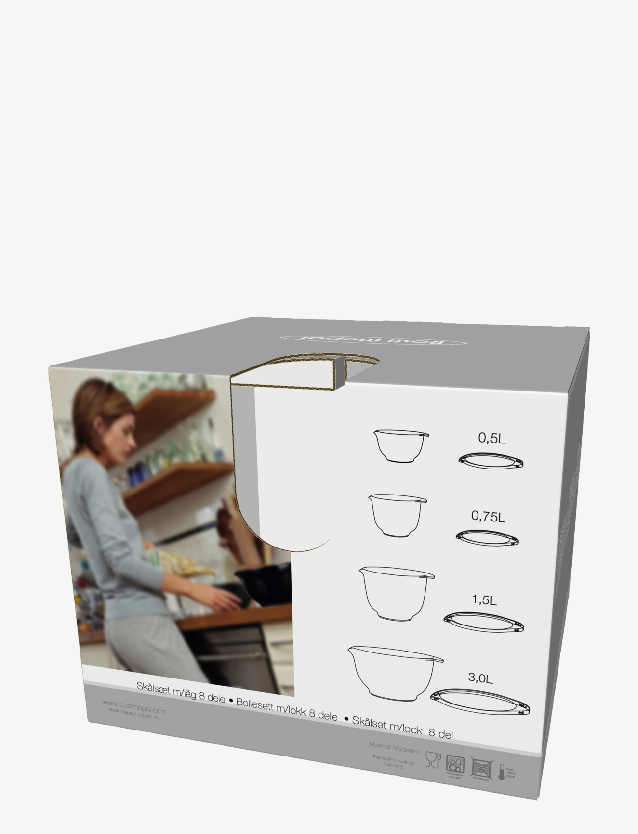 Rosti - Margrethe set 8 parts - black - 4