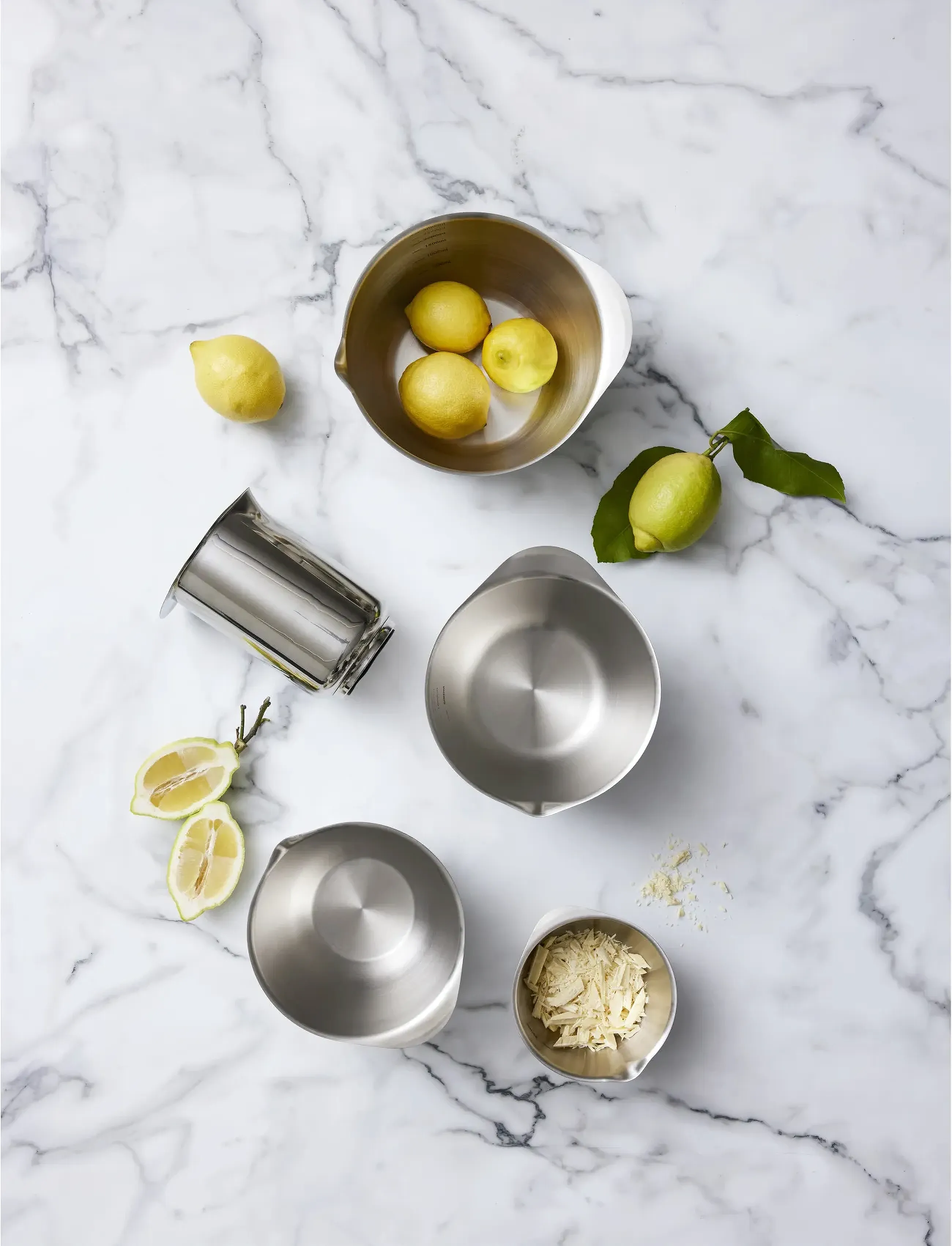 Rosti Margrethe-Skål, 3 l, Baking Accessories, Silber - Mixing Bowls, Homeware