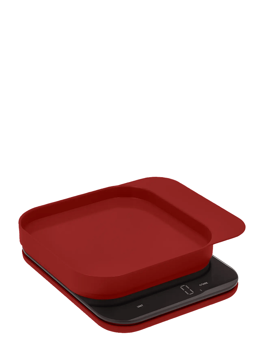 Rosti - Kitchen scale Mensura - köögiseadmed - red - 1