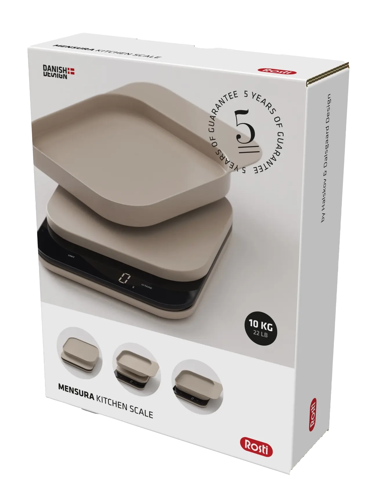 Rosti - Kitchen scale Mensura - köögiseadmed - humus - 3