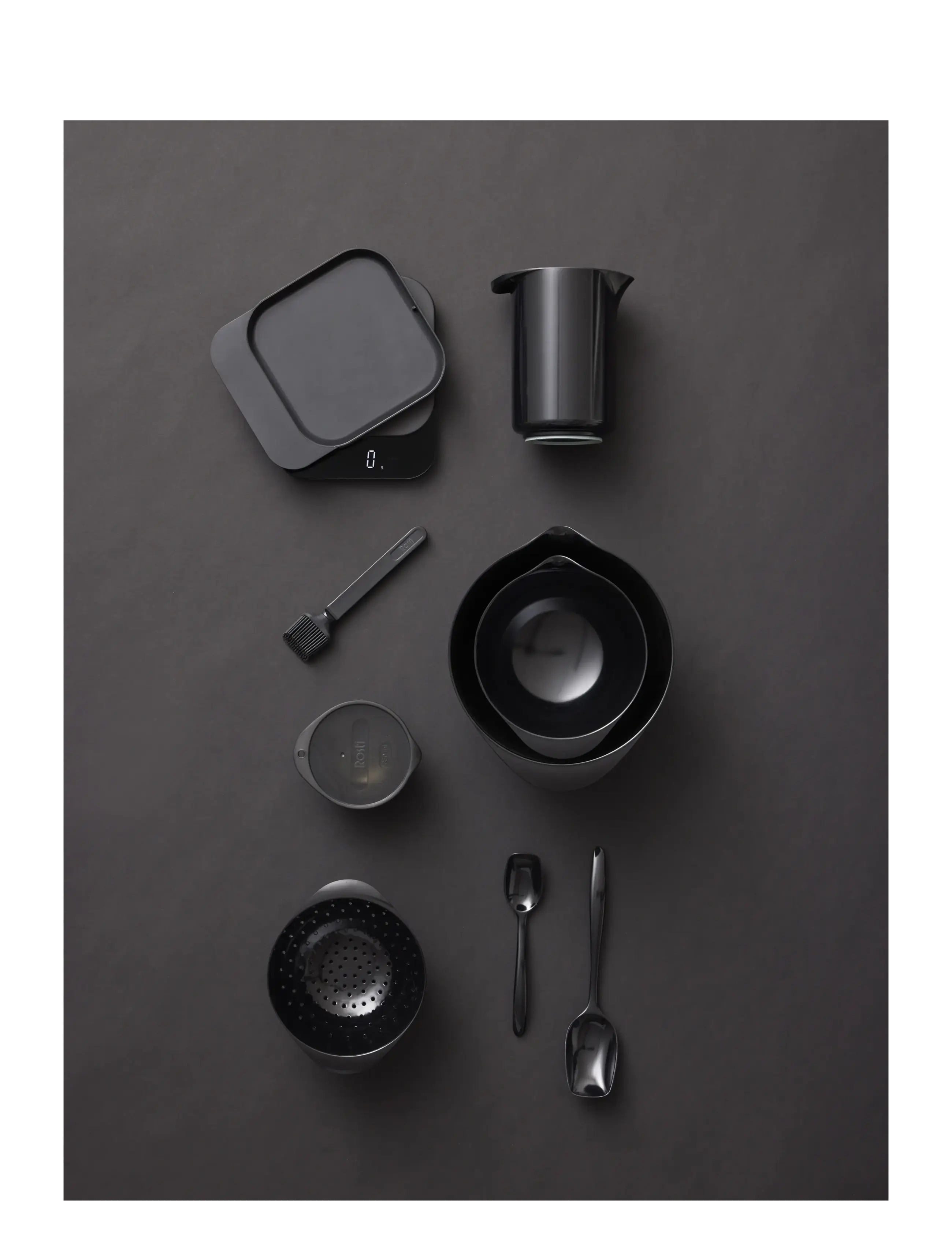 Rosti - Kitchen scale Mensura - eldamennska - black - 4