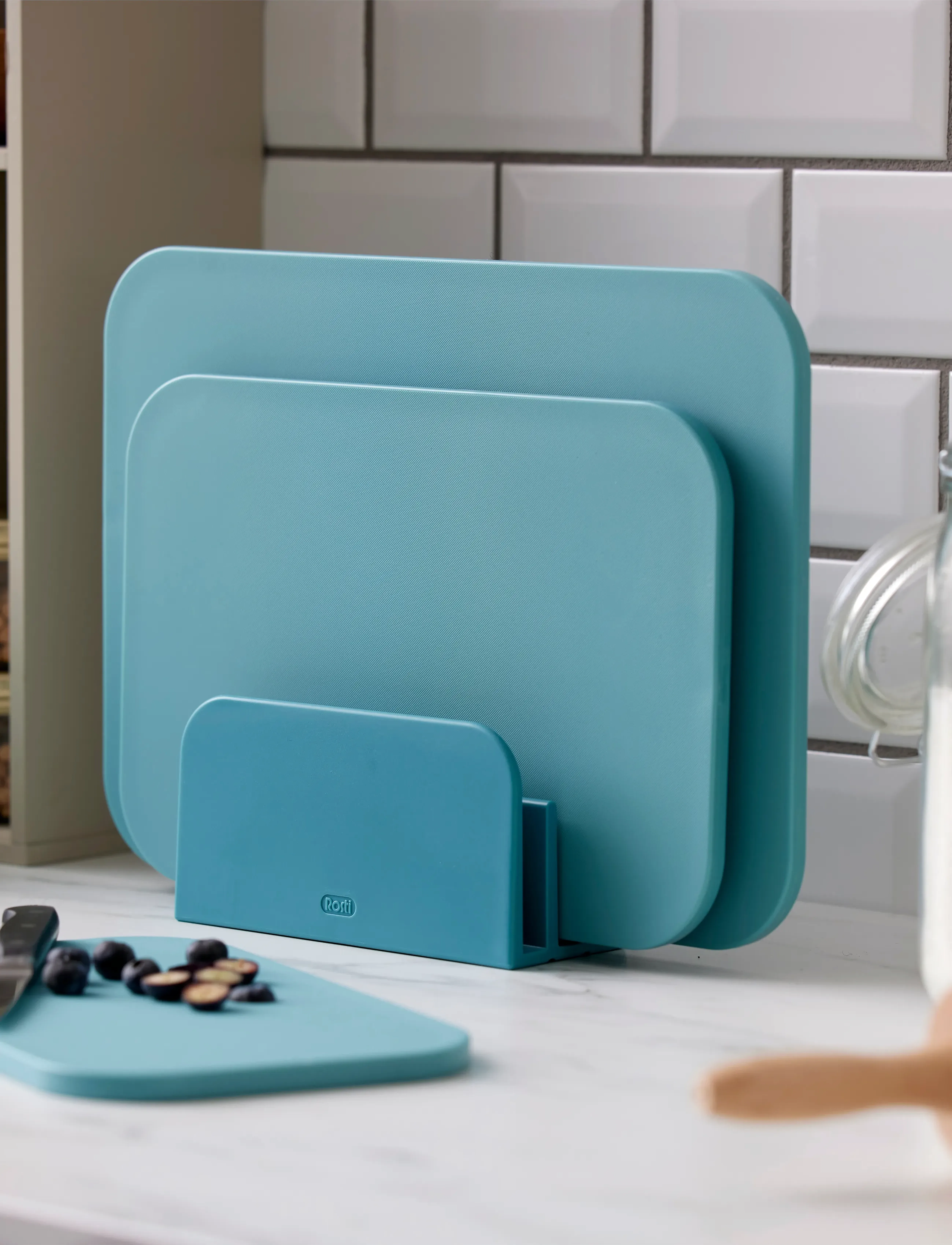 Rosti Skærebræt Choptima, 26.5X 16X 1 cm, Cutting Boards, Grün - Plastic Homeware