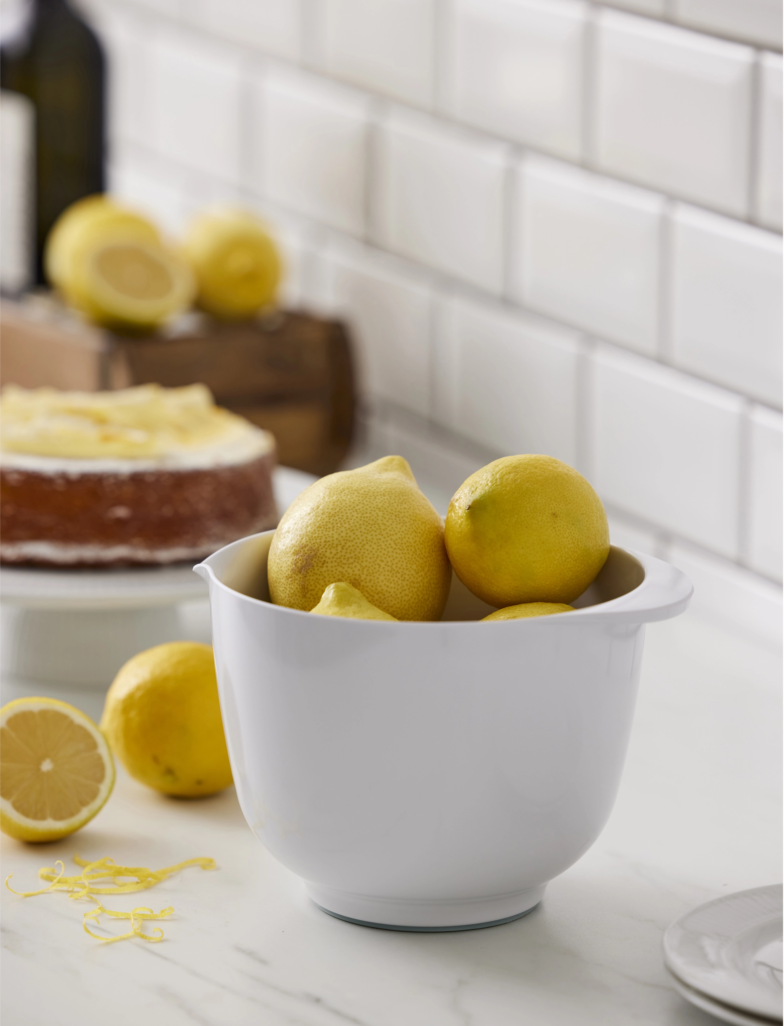 Rosti - Mixing bowl NEW Margrethe - maišymo dubenys - white - 2