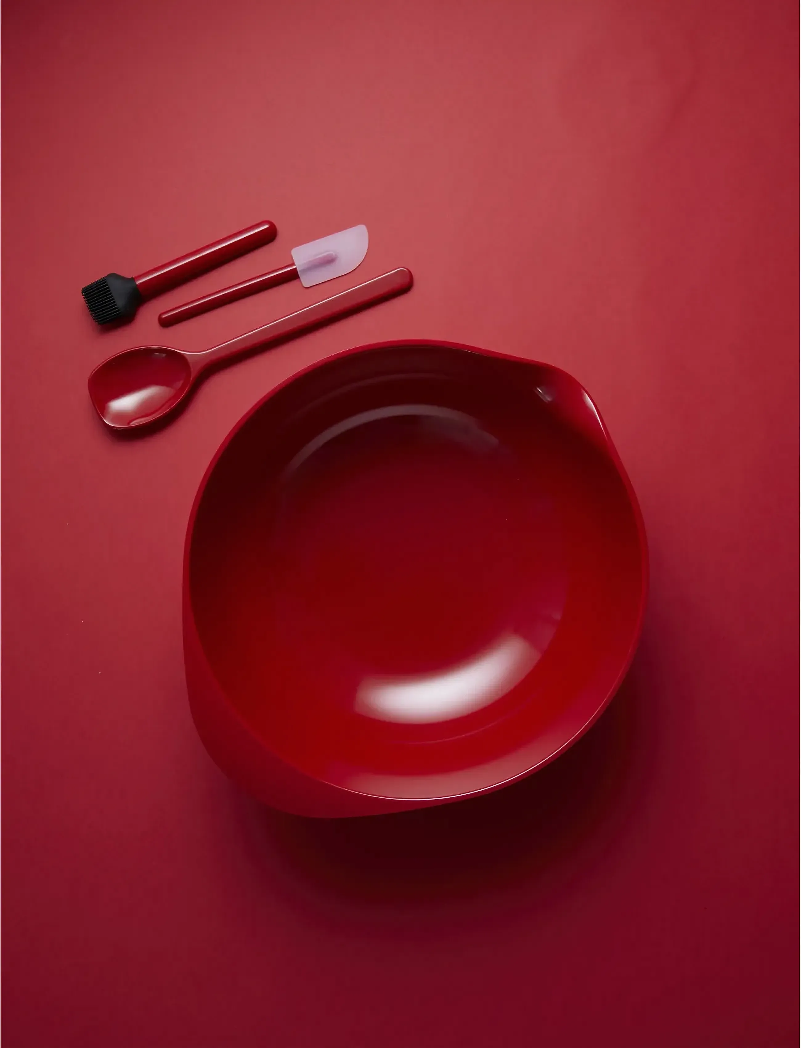 Rosti - Mixing bowl NEW Margrethe - miski - red - 4