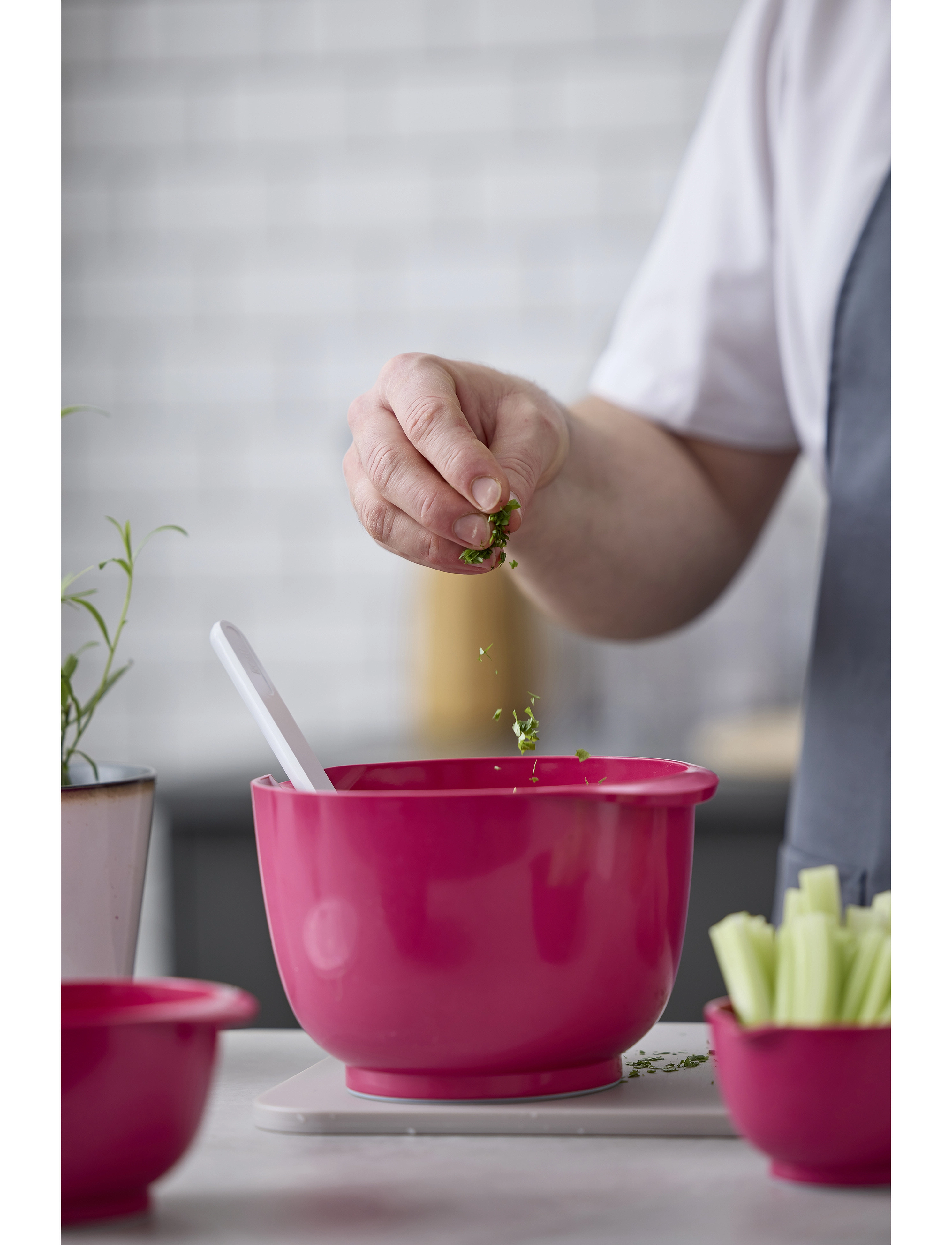 Rosti Røreskål New Margrethe, 3 l, Pink, Bagetilbehør > Røreskåle, Unisex