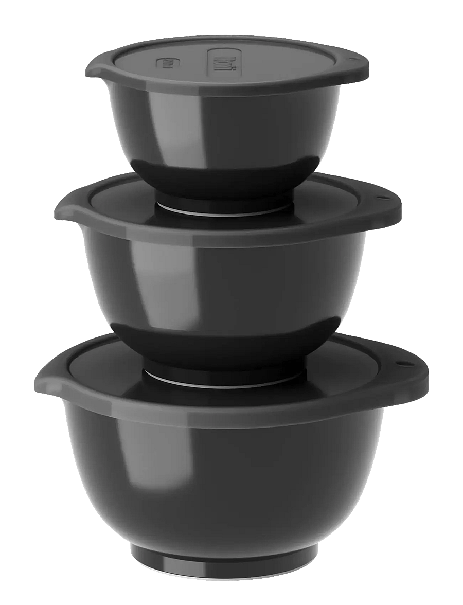 Rosti - Mini bowl set NEW Margrethe Black - segamiskausid - black - 0
