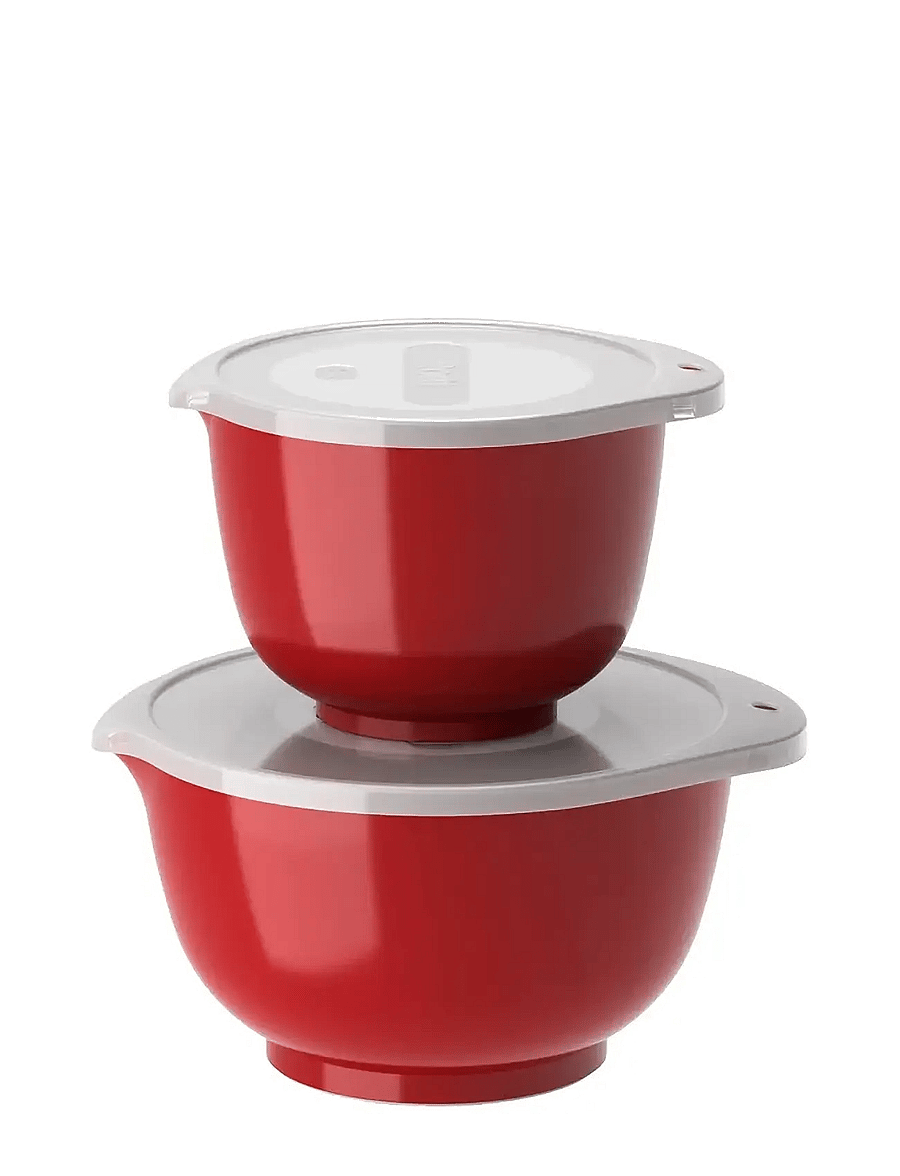 Rosti - Mixing bowl set 4 parts NEW Margrethe - segamiskausid - red - 1