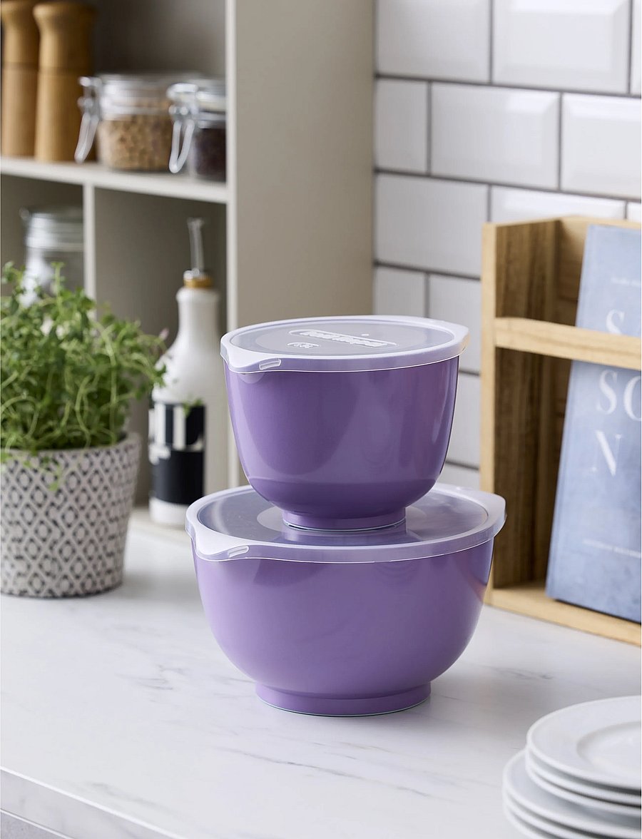 Rosti - Mixing bowl set 4 parts NEW Margrethe - toidu säilitamine - lavender - 0