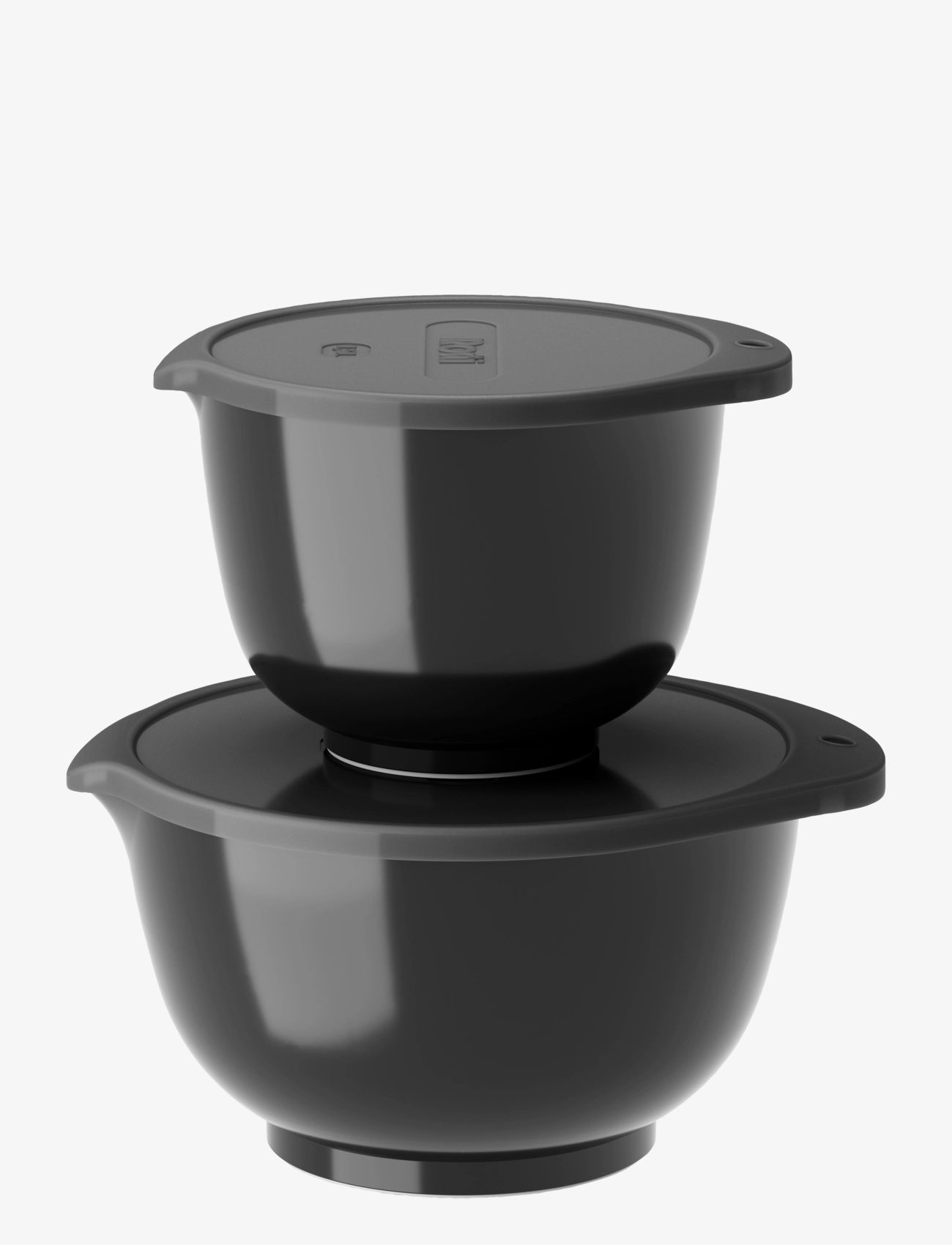 Rosti Røreskålesæt 4 Dele New Margrethe, One Size, Kitchen Storage, Schwarz - Lunch Boxes, Homeware