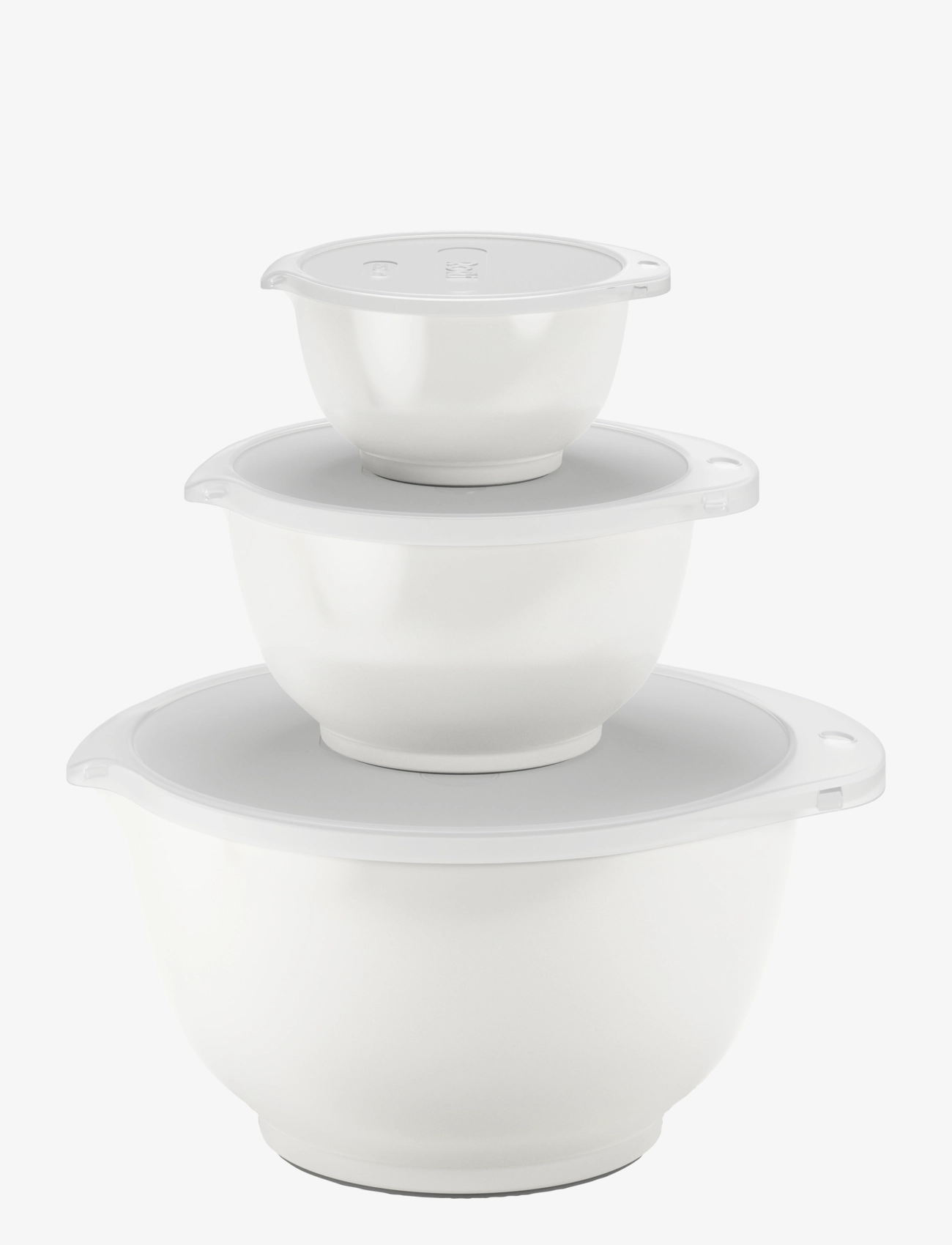 Rosti Røreskålesæt 6 Dele New Margrethe, One Size, White, Bagetilbehør > Røreskåle, Unisex