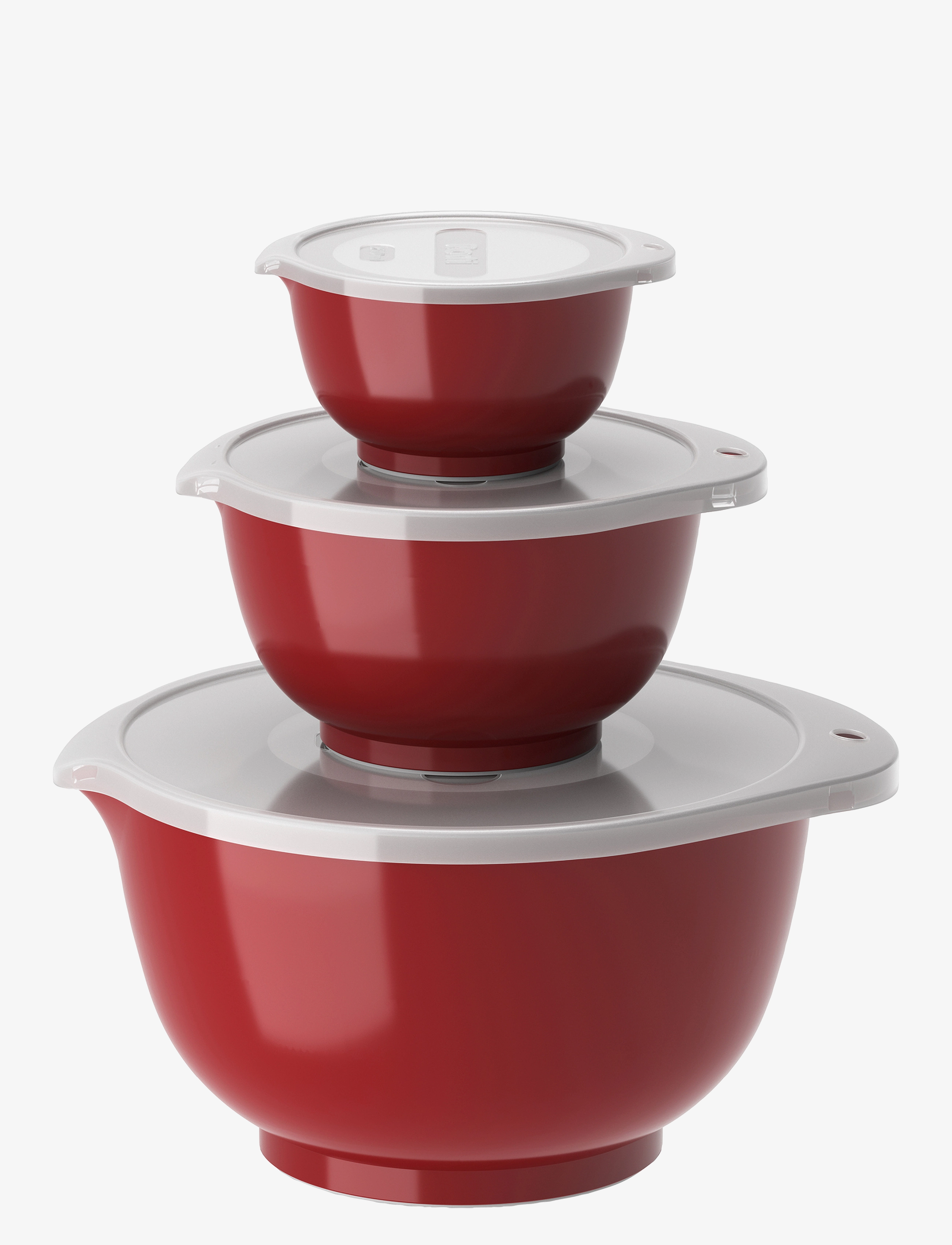 Rosti Røreskålesæt 6 Dele New Margrethe, One Size, Baking Accessories, Rot - Mixing Bowls, Homeware