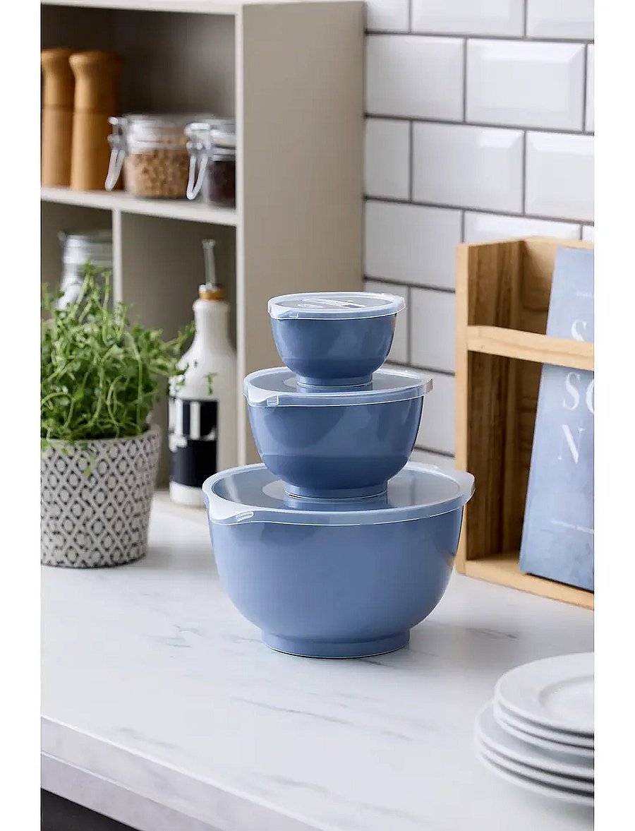 Rosti - Mixing bowl set 6 parts NEW Margrethe - segamiskausid - dusty blue - 0
