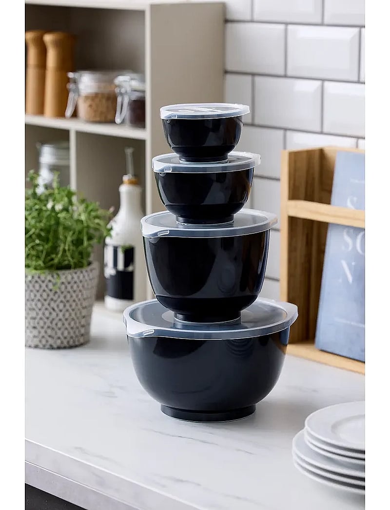 Rosti - Mixing bowl set 8 parts NEW Margrethe - nach preis einkaufen - black - 1
