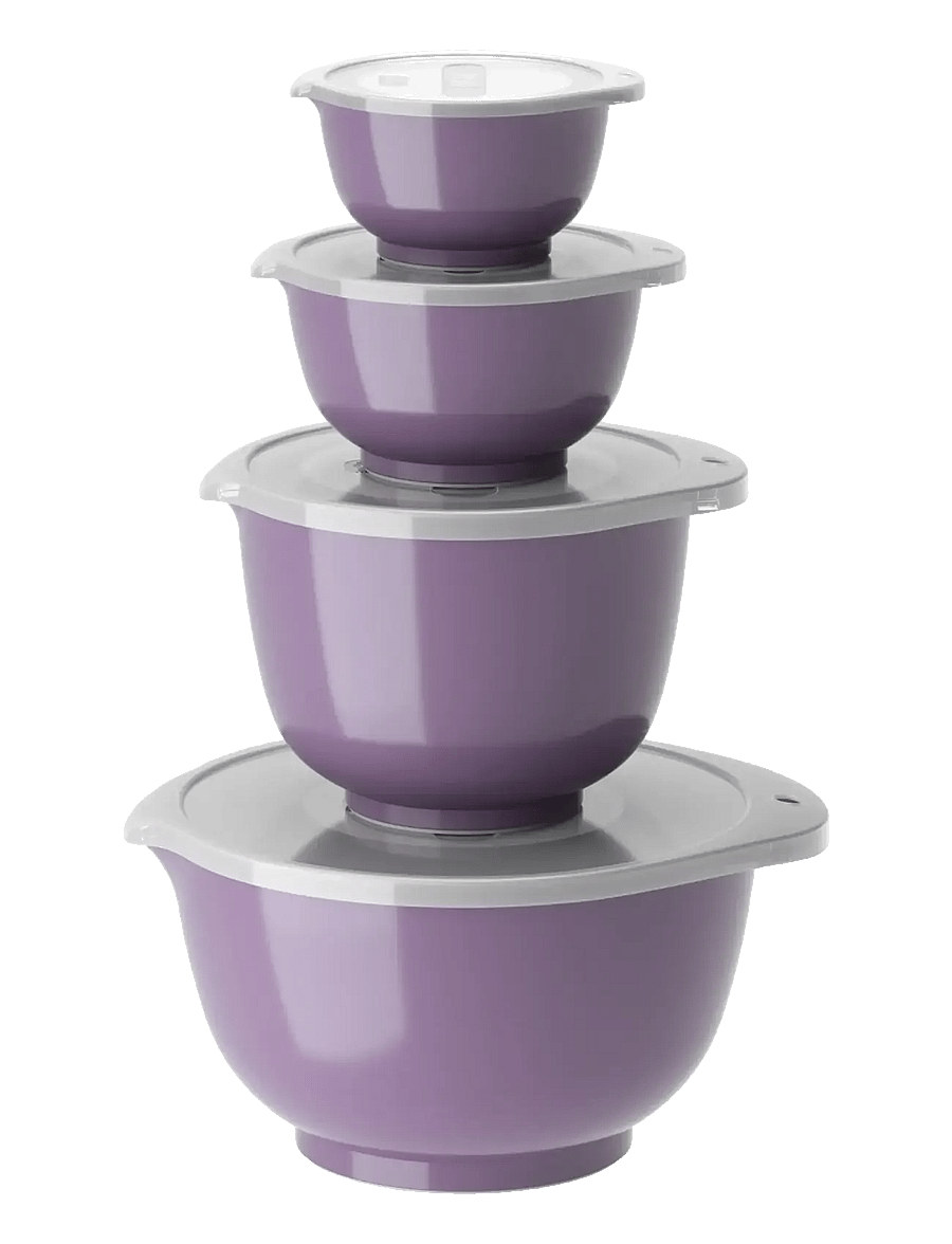 Rosti - Mixing bowl set 8 parts NEW Margrethe - rührschüsseln - lavender - 1