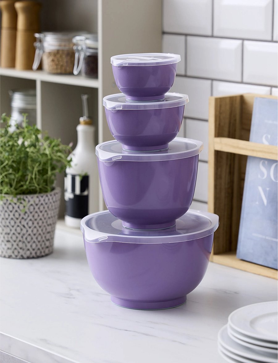 Rosti - Mixing bowl set 8 parts NEW Margrethe - rührschüsseln - lavender - 0