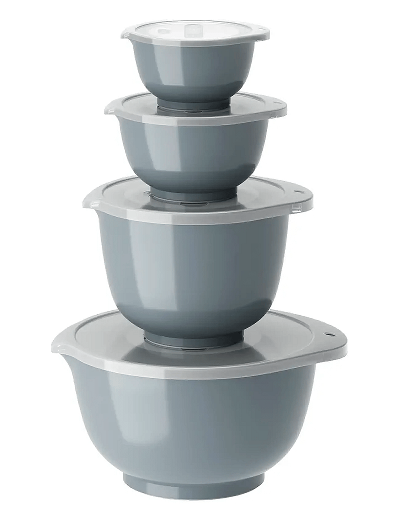Rosti - Mixing bowl set 8 parts NEW Margrethe - kingitused alla 100€ - dusty blue - 0