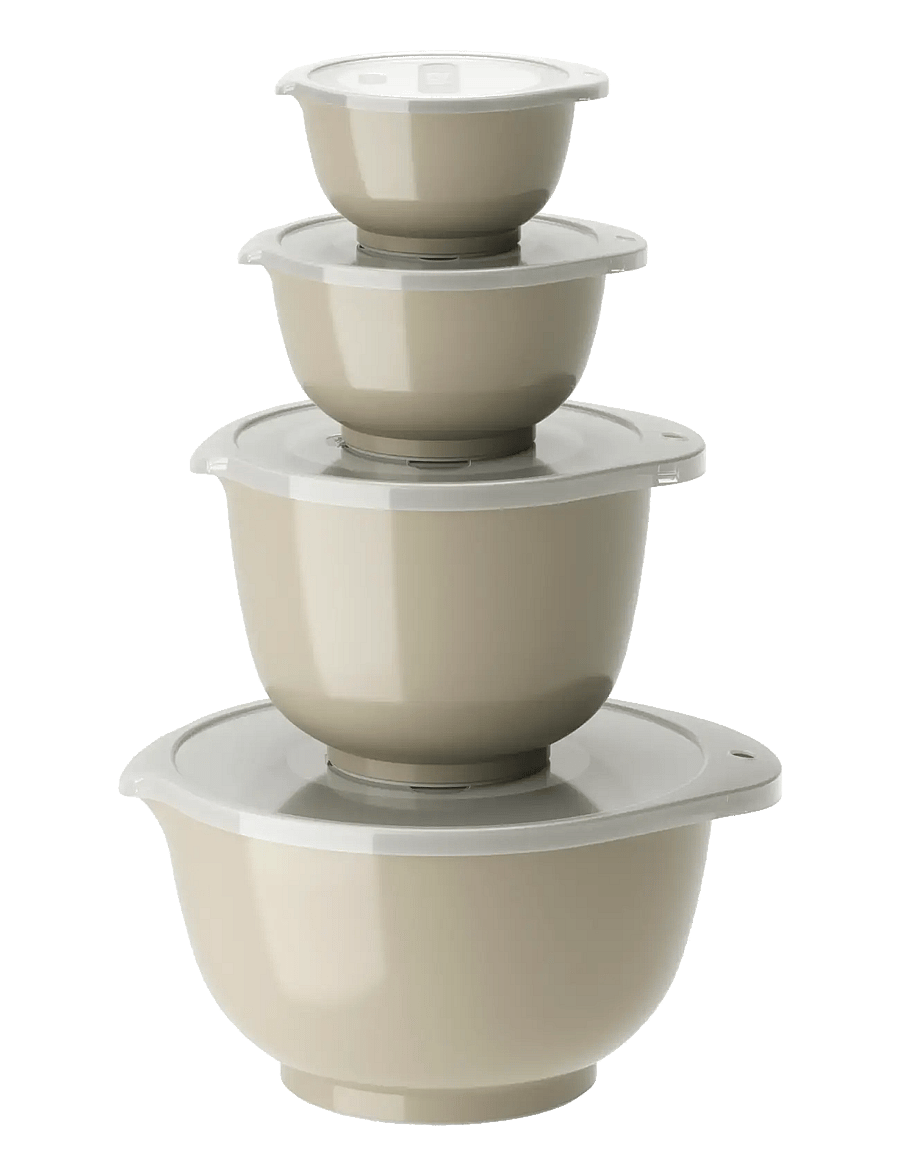 Rosti - Mixing bowl set 8 parts NEW Margrethe - segamiskausid - humus - 1