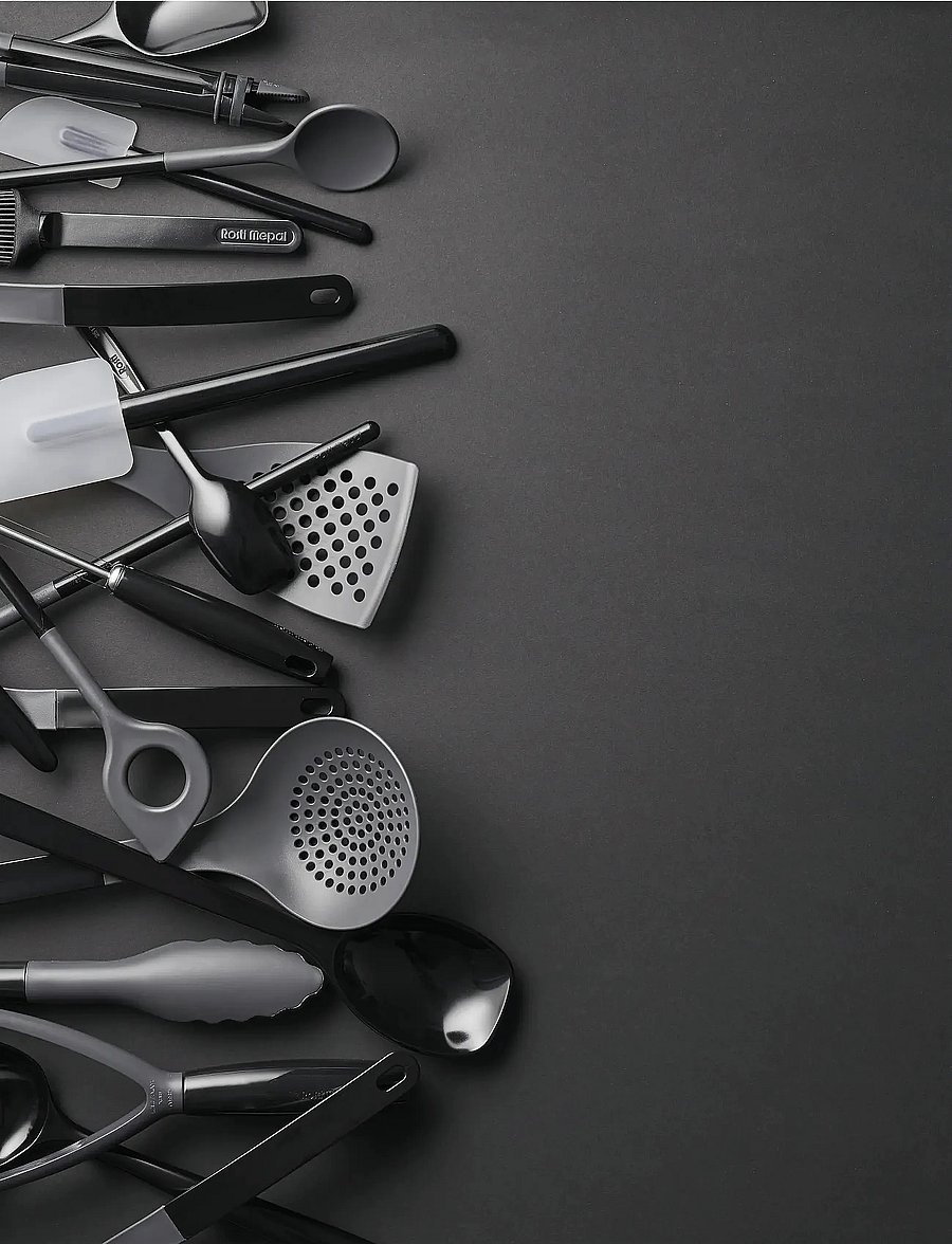 Rosti - Serving spoon NEW Classic - Łyżki do serwowania - black - 5