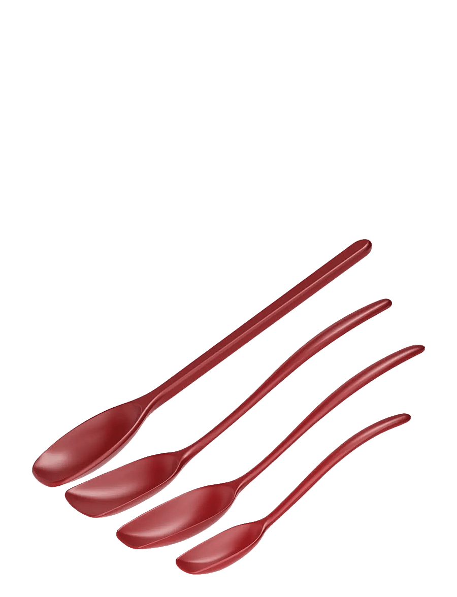 Rosti - Pot spoon set NEW Classic - lusikad, kulbid ja pannilusikad - red - 2