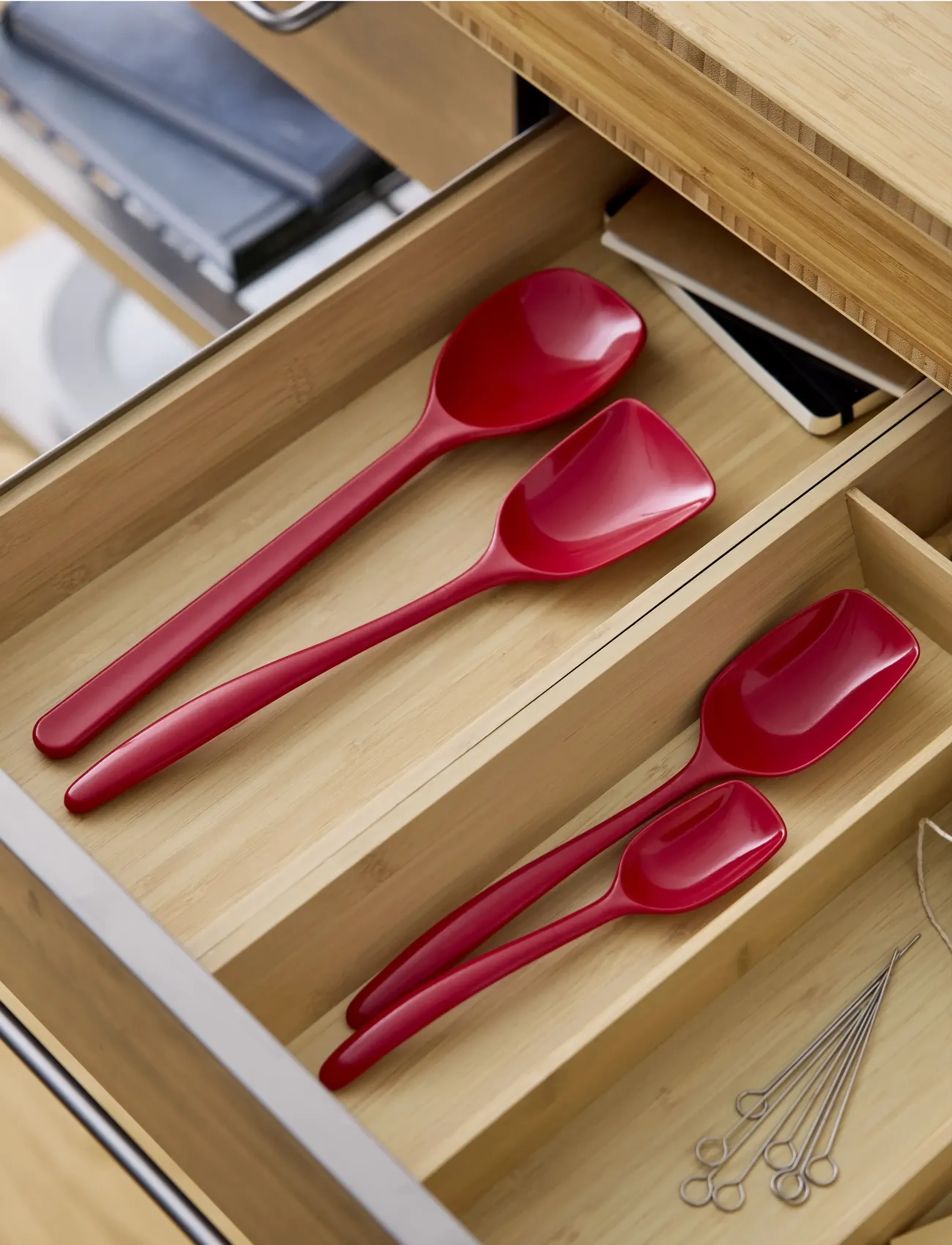 Rosti Grydeskesæt New Classic, One Size, Kitchen Tools, Rot - Spoons & Ladels, Homeware