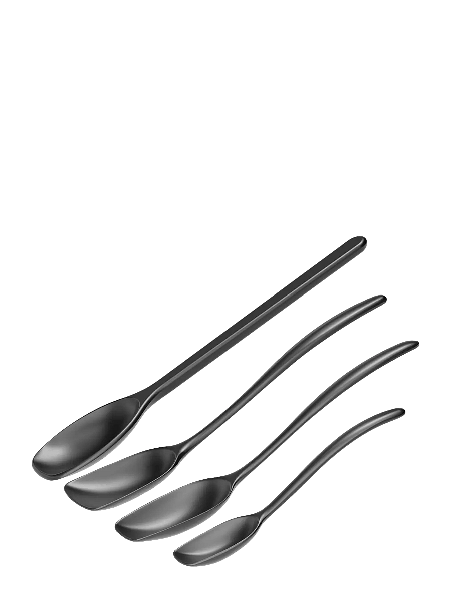 Rosti - Pot spoon set NEW Classic - lusikad, kulbid ja pannilusikad - black - 2