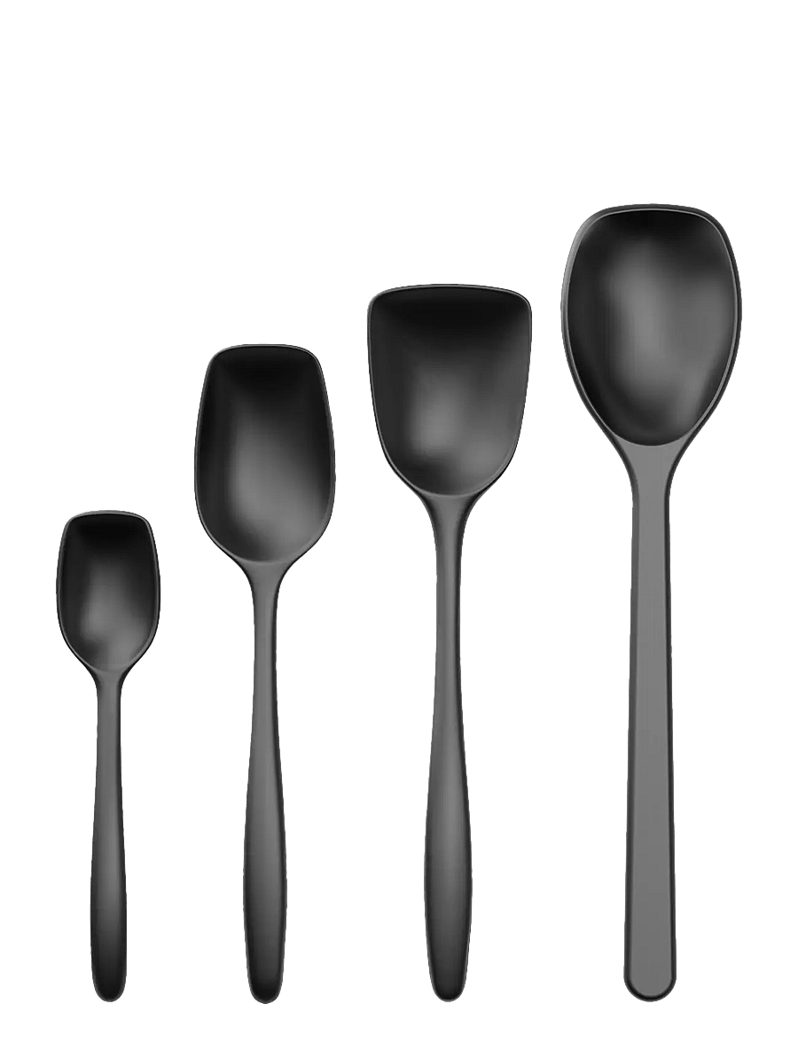 Rosti - Pot spoon set NEW Classic - lusikad, kulbid ja pannilusikad - black - 1
