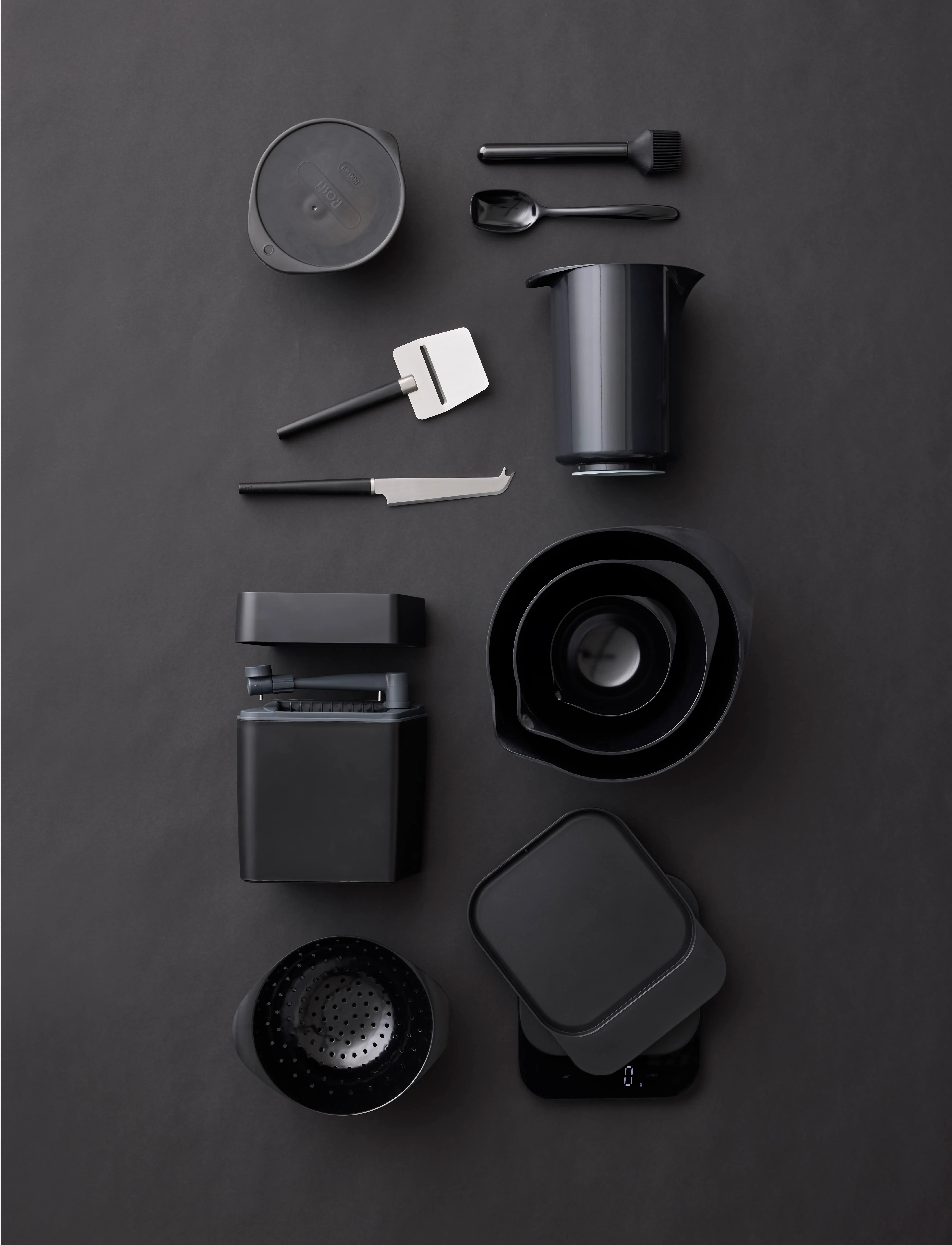 Rosti Ostekniv Emma, 24 cm, Cutlery, Schwarz - Cheese Knives, Homeware