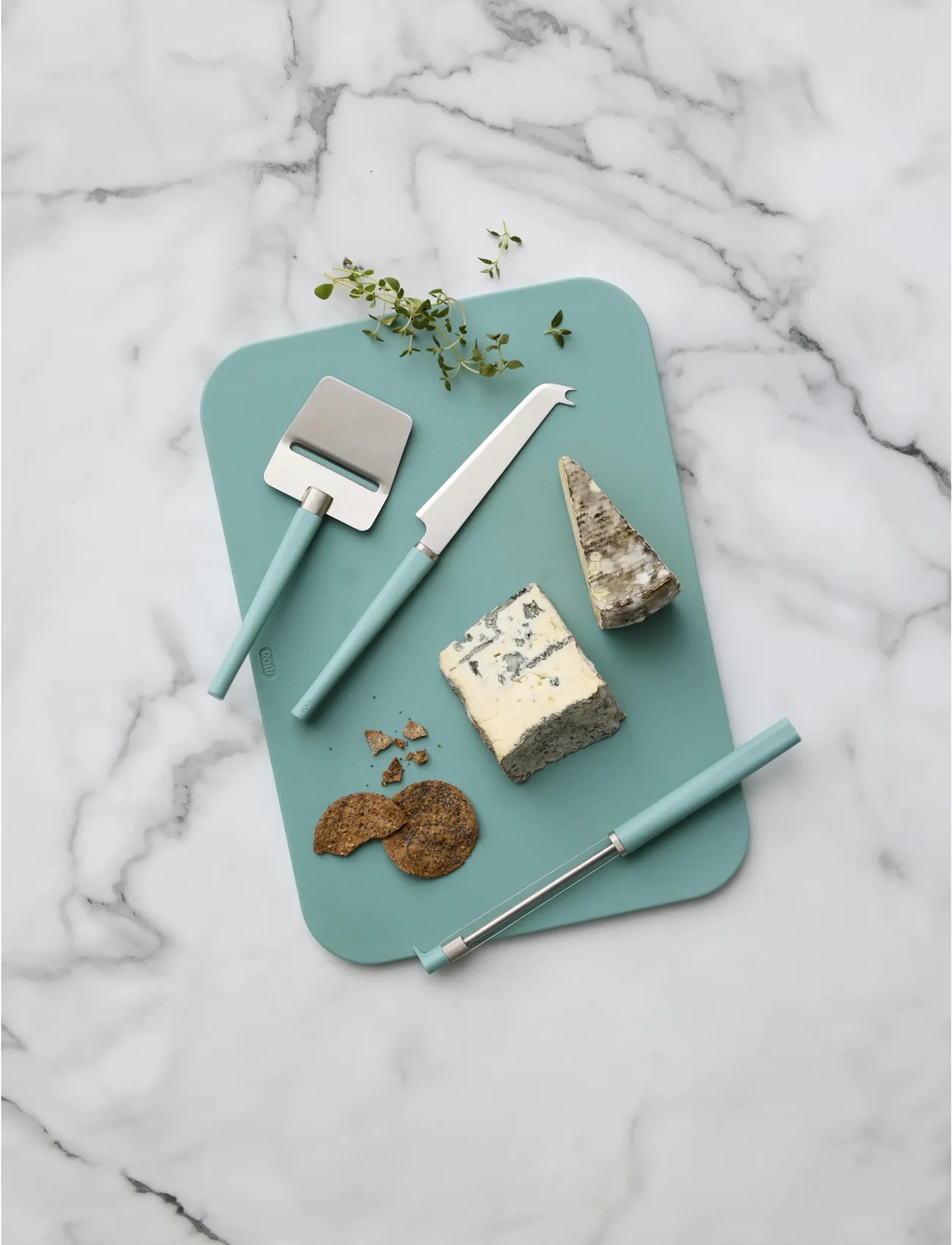 Rosti - Ostehøvl Emma 19 cm Nordic green - ostehøvle & osteskærere - green - 5