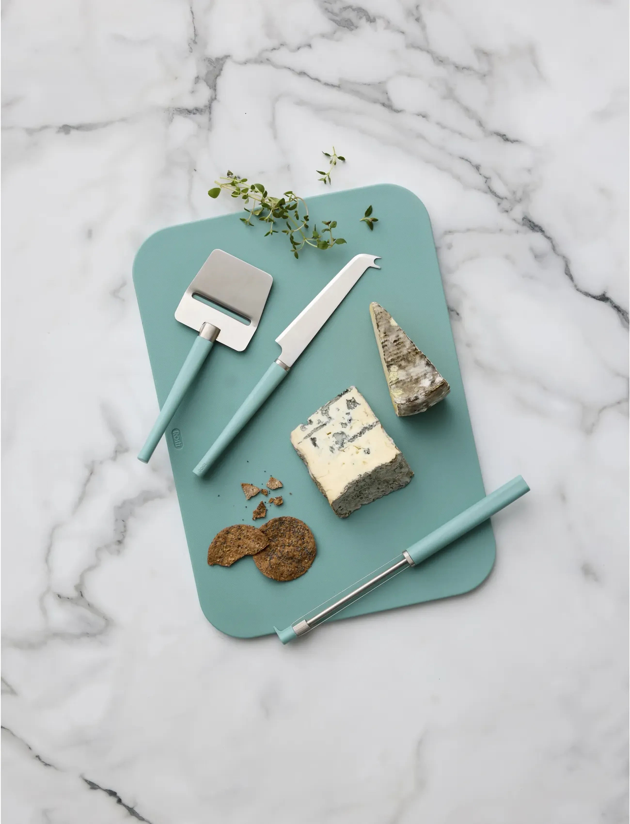 Rosti - Cheese set Emma 3 parts Nordic green - kaasschaven - green - 2