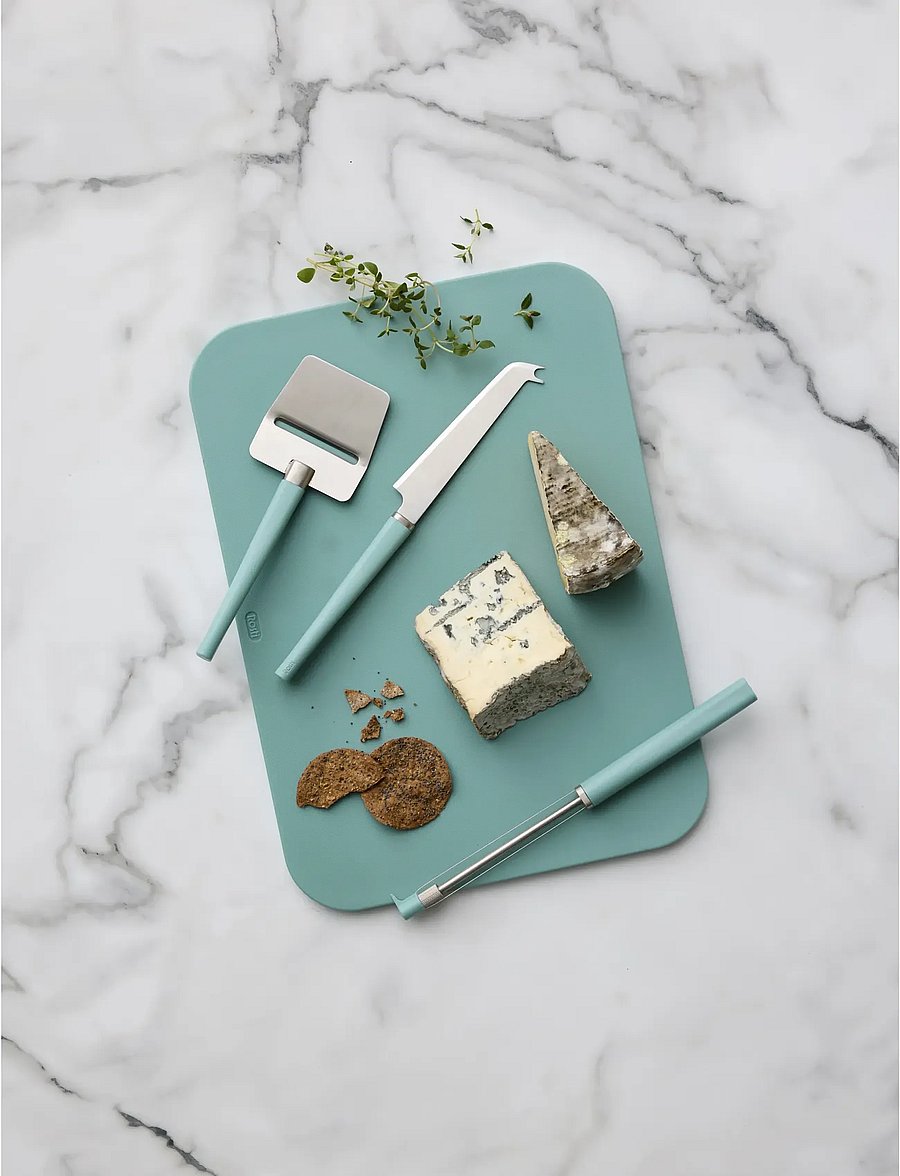 Rosti - Cheese set Emma 3 parts Nordic green - käsehobel - green - 2