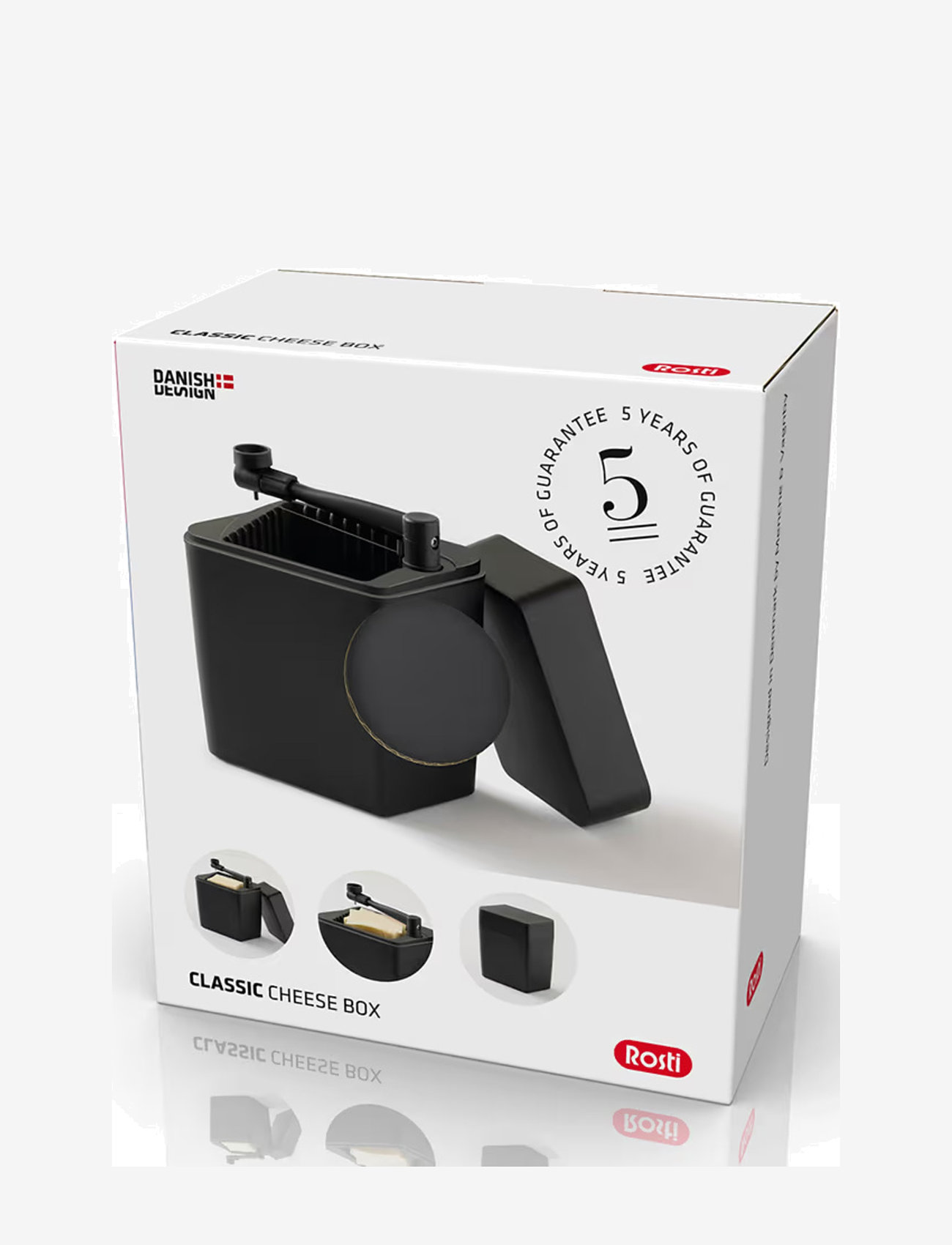 Rosti - Cheese box Classic - juustulõikurid - black - 2
