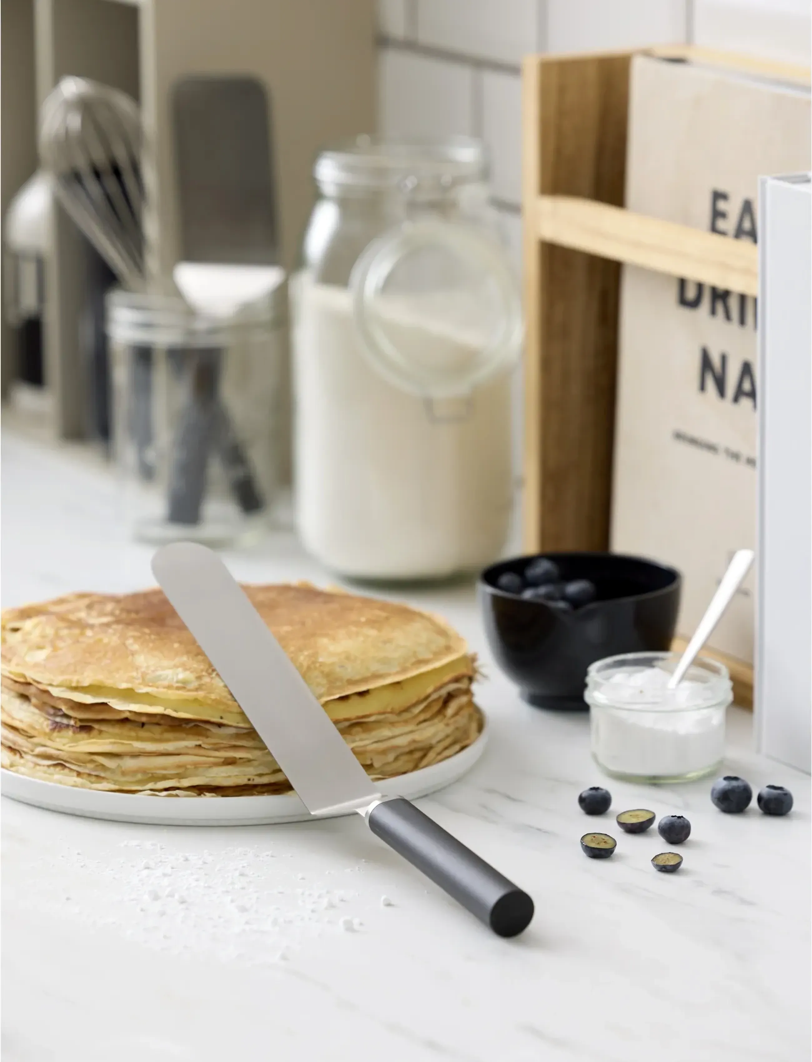 Rosti Palet Smal Emma, 33 cm x 33, Kitchen Tools, Schwarz - Spatulas, Homeware