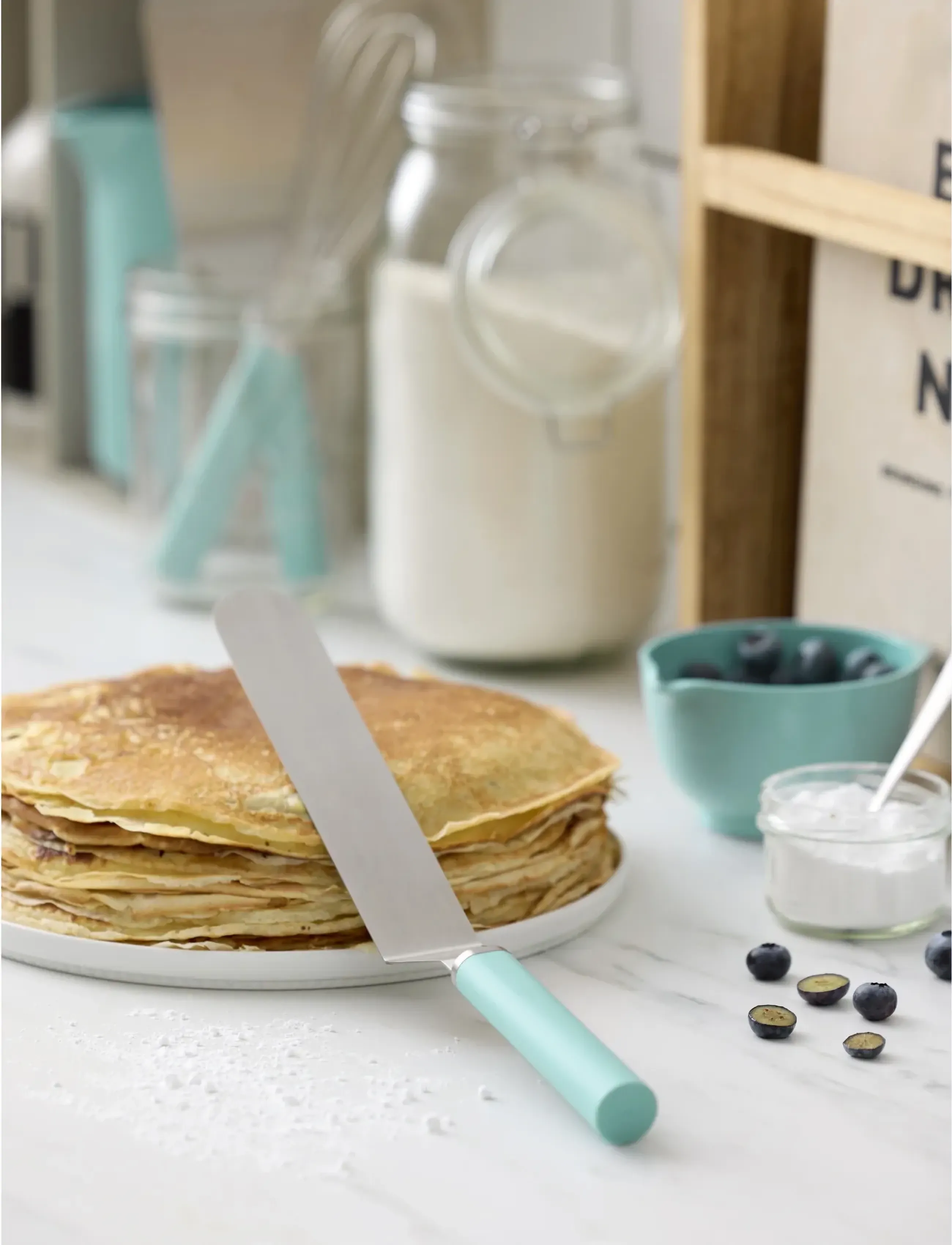 Rosti Palet Smal Emma, 33 cm x 33, Kitchen Tools, Grün - Spatulas, Homeware