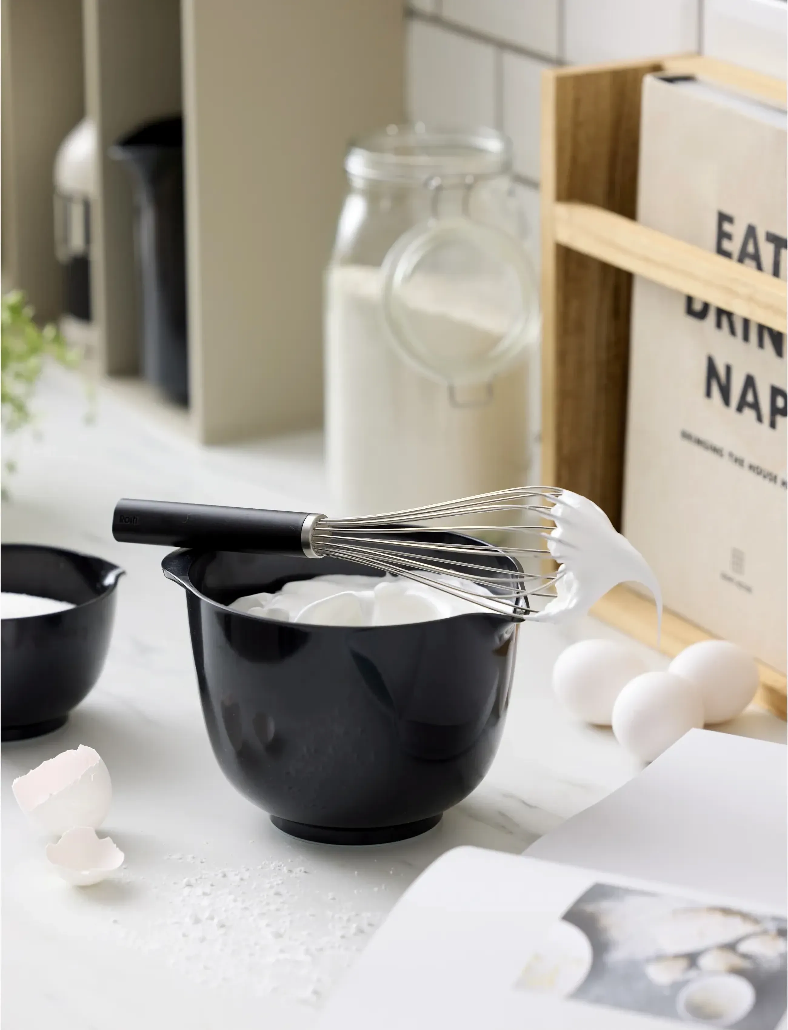Rosti Piskeris Emma, 27 cm x 27, Kitchen Tools, Schwarz - Whisks, Homeware