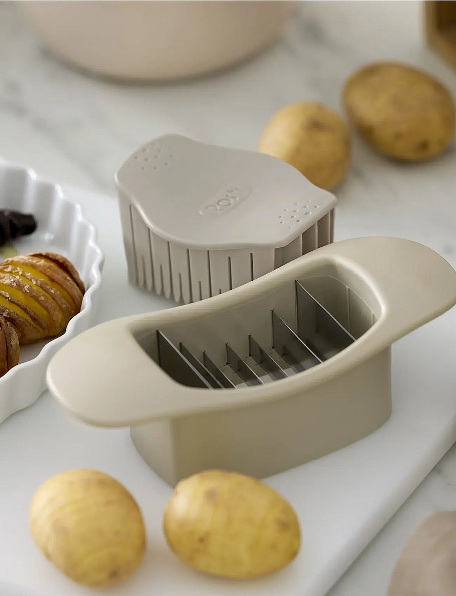 Rosti - Hasselback cutter Classic Humus - andere küchenutensilien - brun - 0