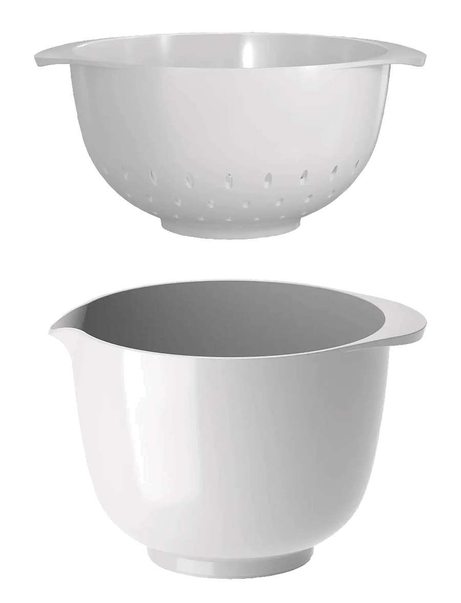 Rosti - Mixing bowl with colander NEW Margrethe - rührschüsseln - white - 1