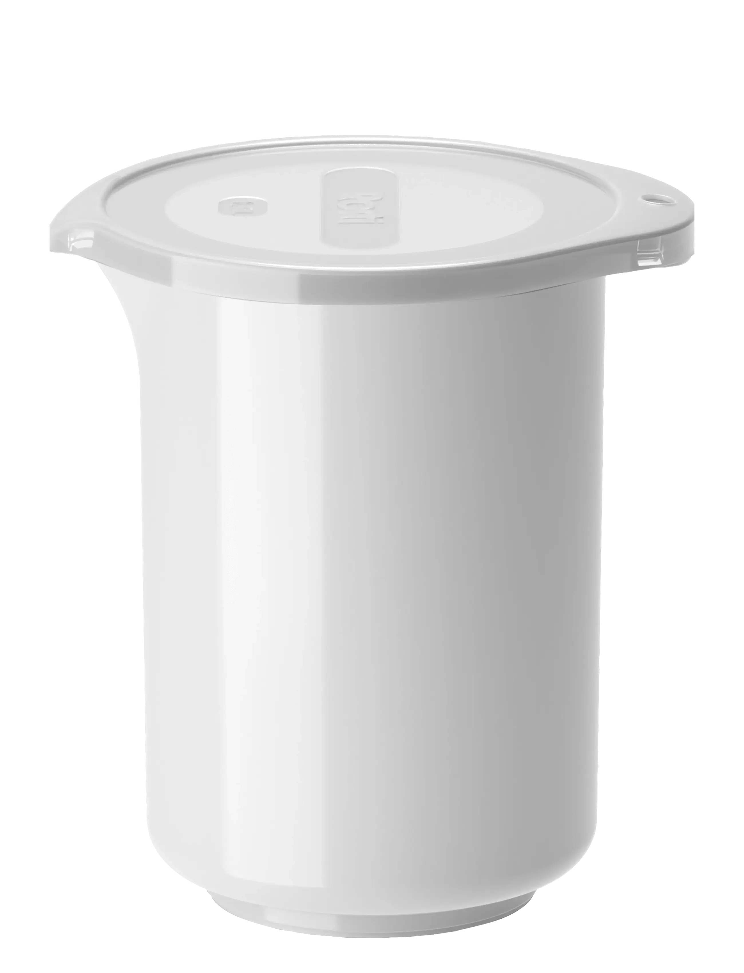 Rosti Mixing jug with lid NEW Classic - Rosti - WHITE / white