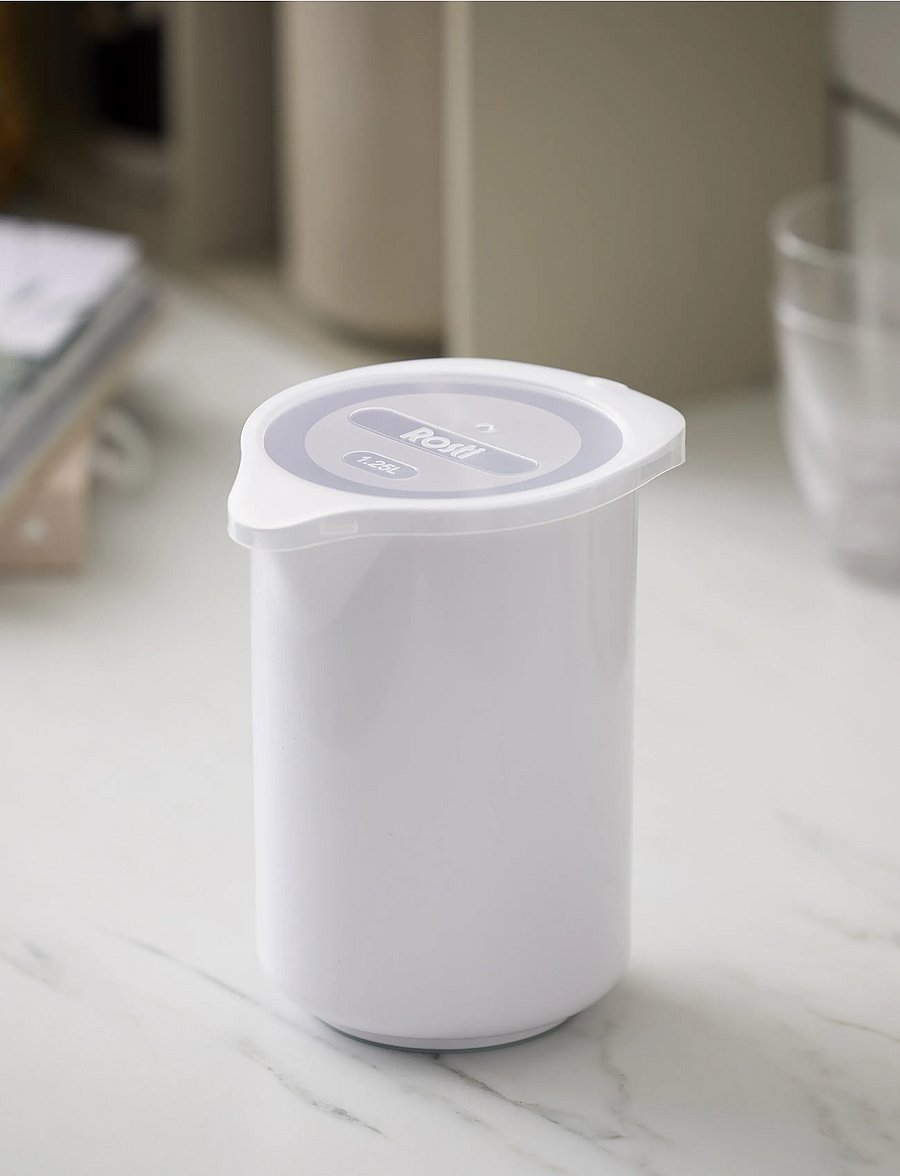 Rosti - Mixing jug with lid NEW Classic - rührschüsseln - white - 0