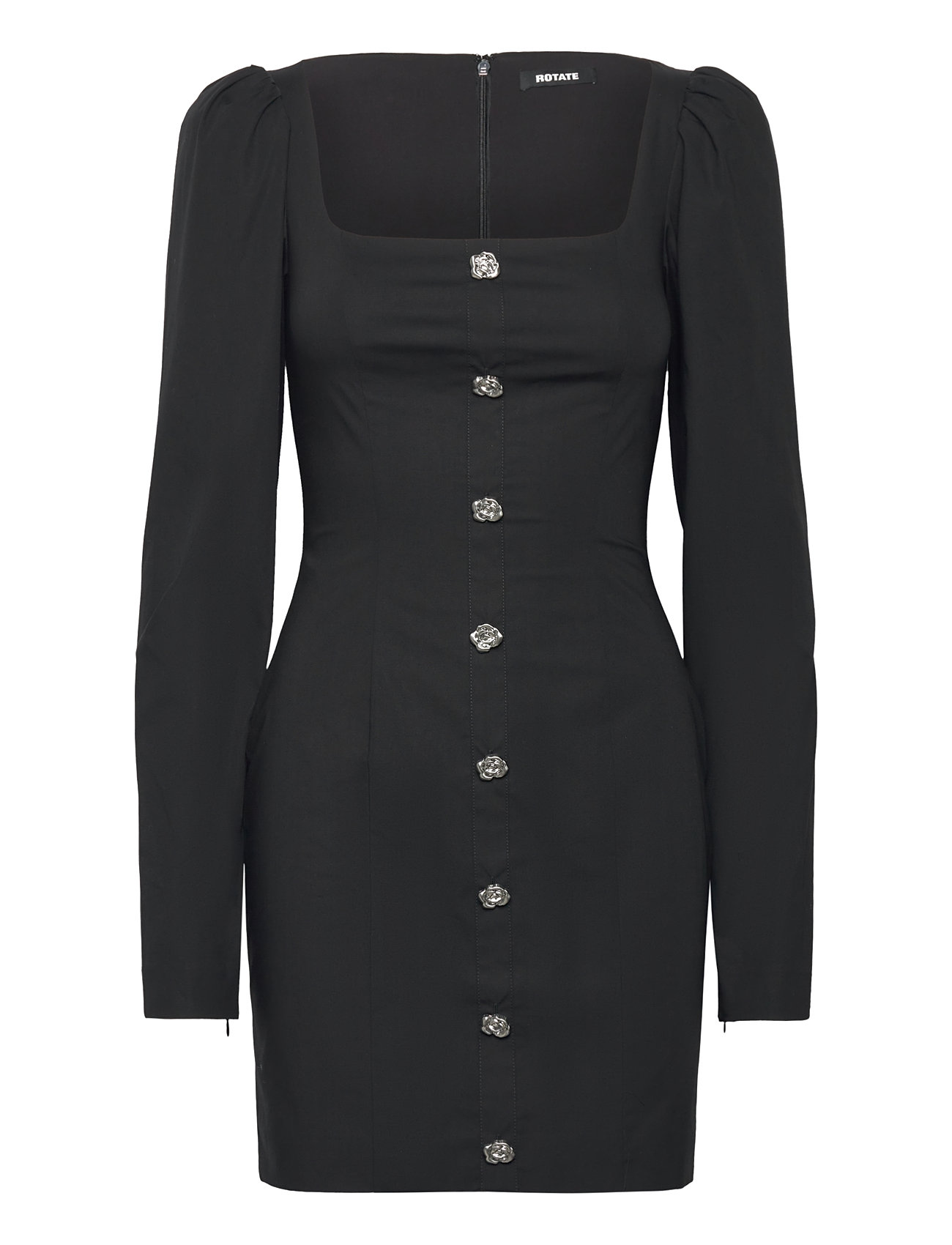 ROTATE Scoop Neck Ls Mini Dress - - 42 1