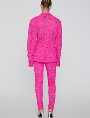 ROTATE Birger Christensen - Lace Figure Fitted Blazer - pink glo - 3