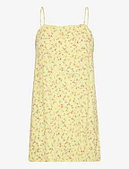 Light Jacquard Mini Dress - YELLOW PEAR COMB.